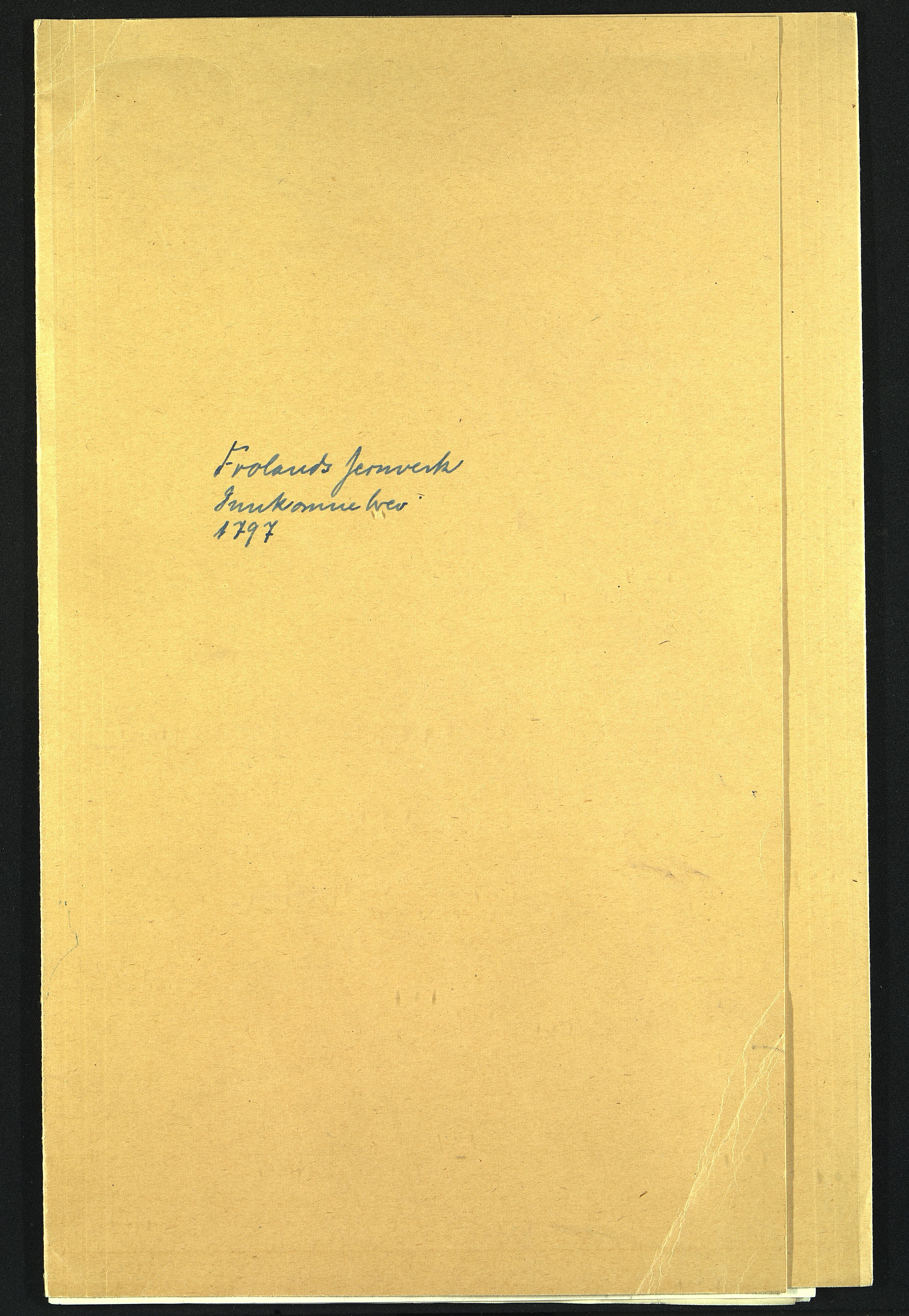 Froland Verk, AAKS/DA-1023/1/02/L0003: Dokumenter og korrespondanse, 1769-1851