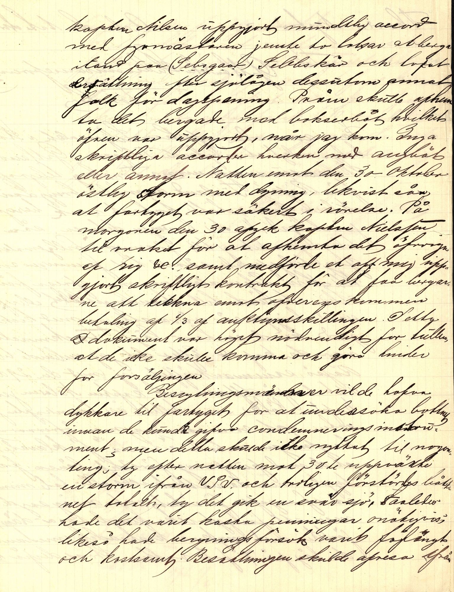 Pa 63 - Østlandske skibsassuranceforening, VEMU/A-1079/G/Ga/L0015/0001: Havaridokumenter / Borrestad, BertHA Rød, Lainetar, Laura, 1882, p. 58