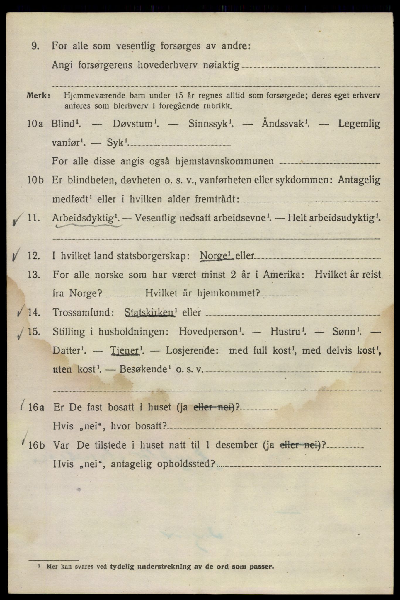 SAO, 1920 census for Kristiania, 1920, p. 366954