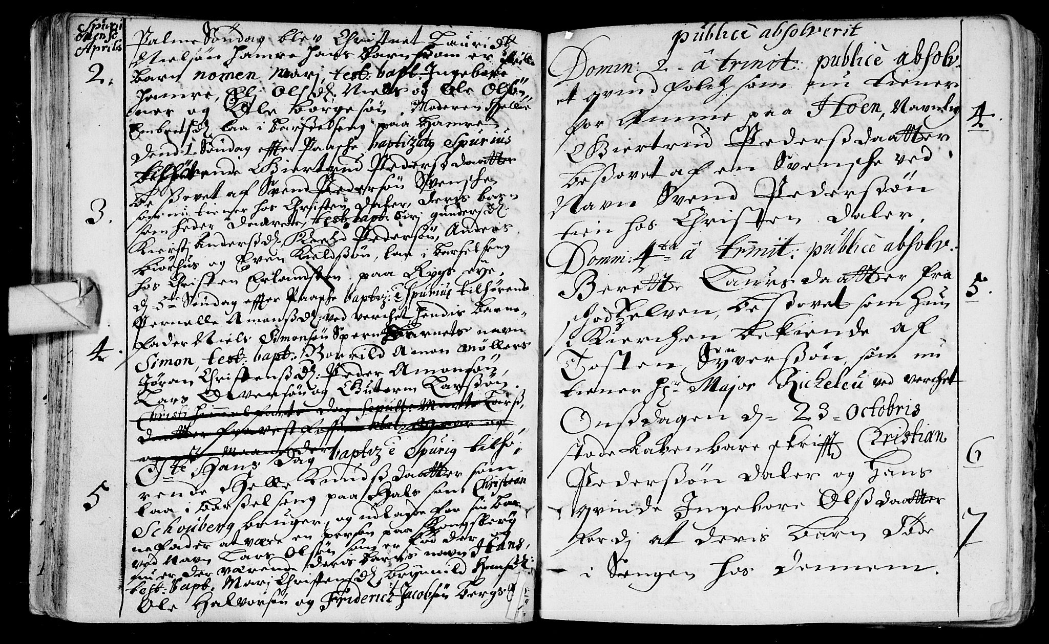 Eiker kirkebøker, AV/SAKO-A-4/F/Fa/L0004: Parish register (official) no. I 4, 1705-1763