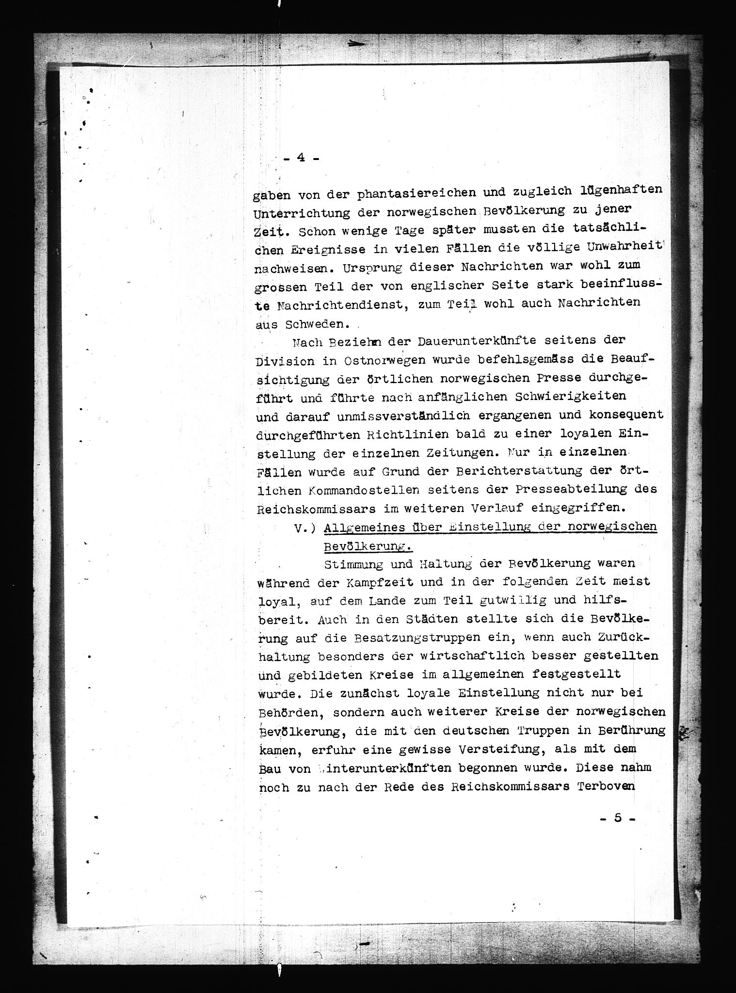 Documents Section, AV/RA-RAFA-2200/V/L0087: Amerikansk mikrofilm "Captured German Documents".
Box No. 726.  FKA jnr. 601/1954., 1940, p. 15