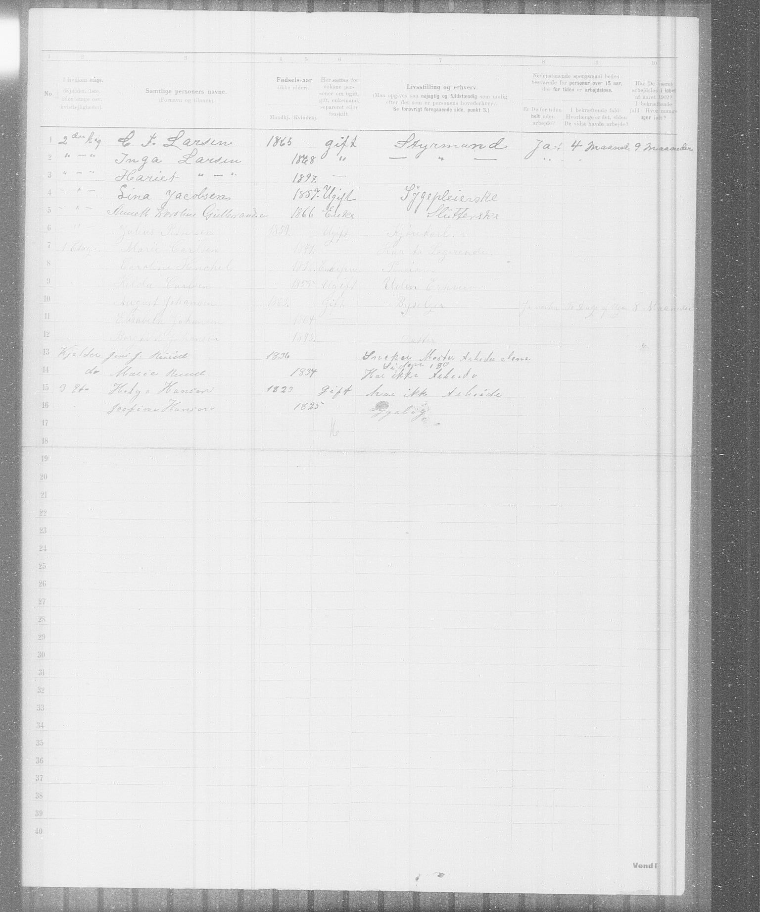 OBA, Municipal Census 1902 for Kristiania, 1902, p. 20408