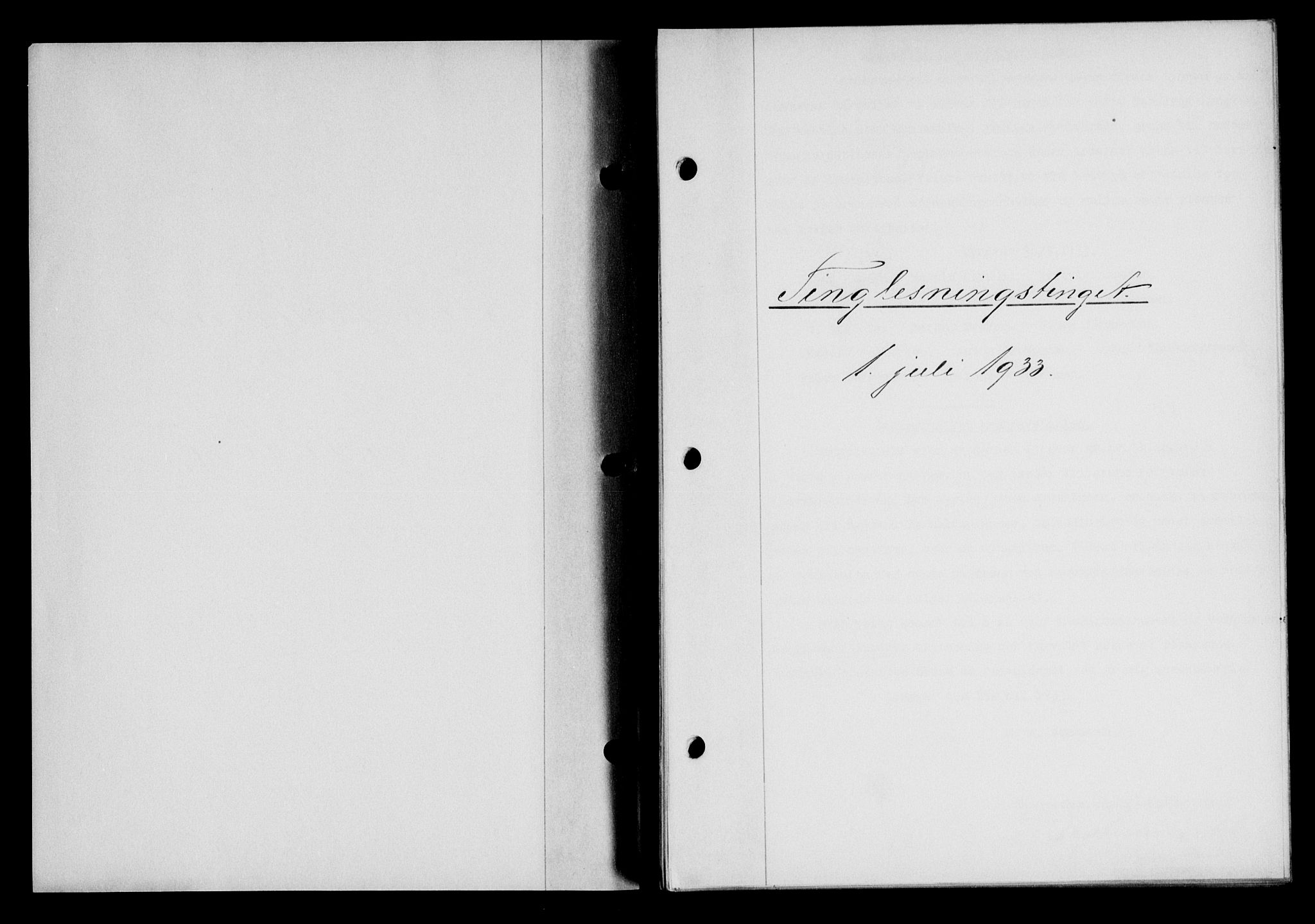 Lofoten sorenskriveri, SAT/A-0017/1/2/2C/L0028b: Mortgage book no. 28b, 1933-1933