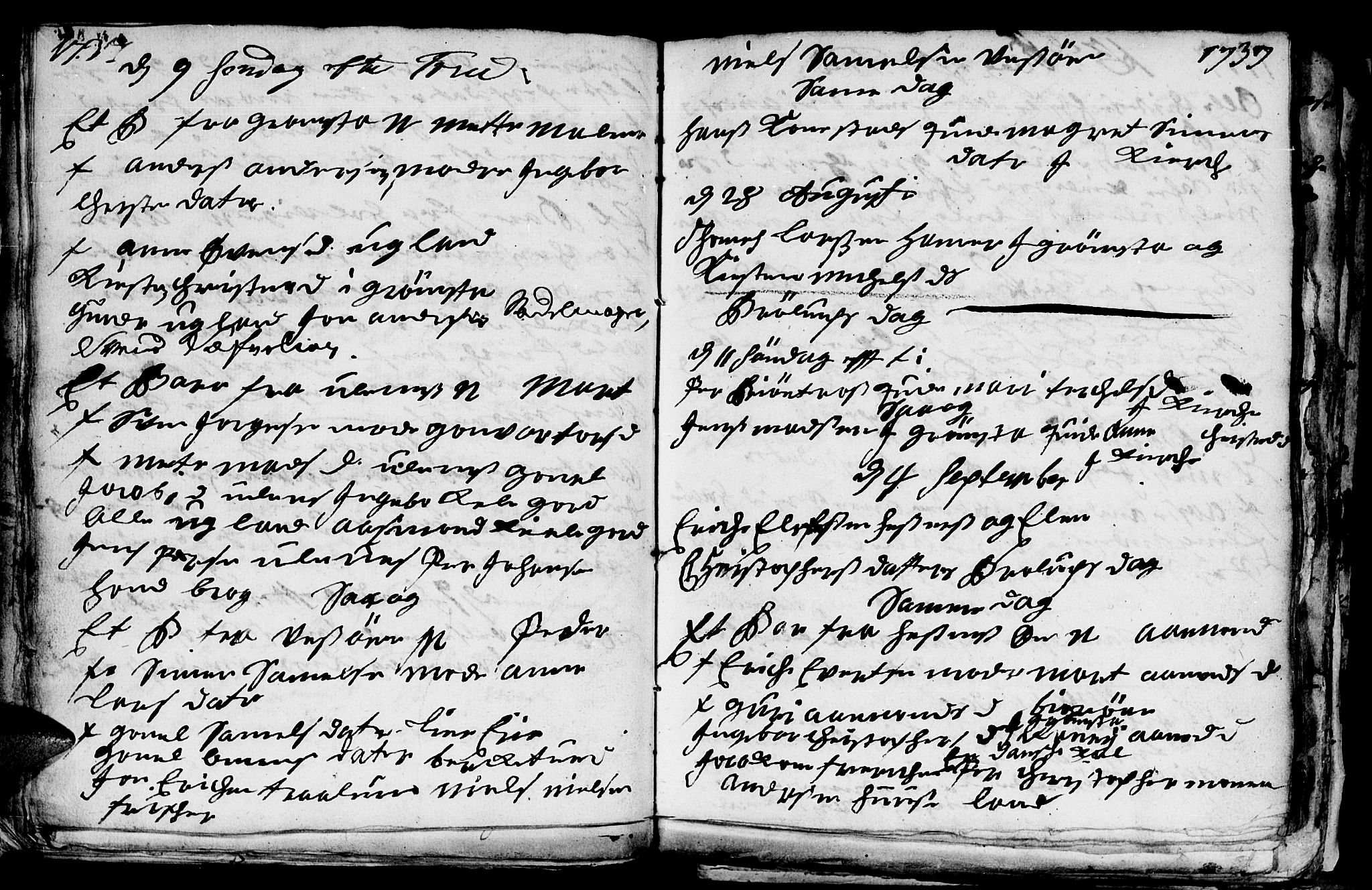 Fjære sokneprestkontor, AV/SAK-1111-0011/F/Fb/L0001: Parish register (copy) no. B 1, 1732-1750, p. 53