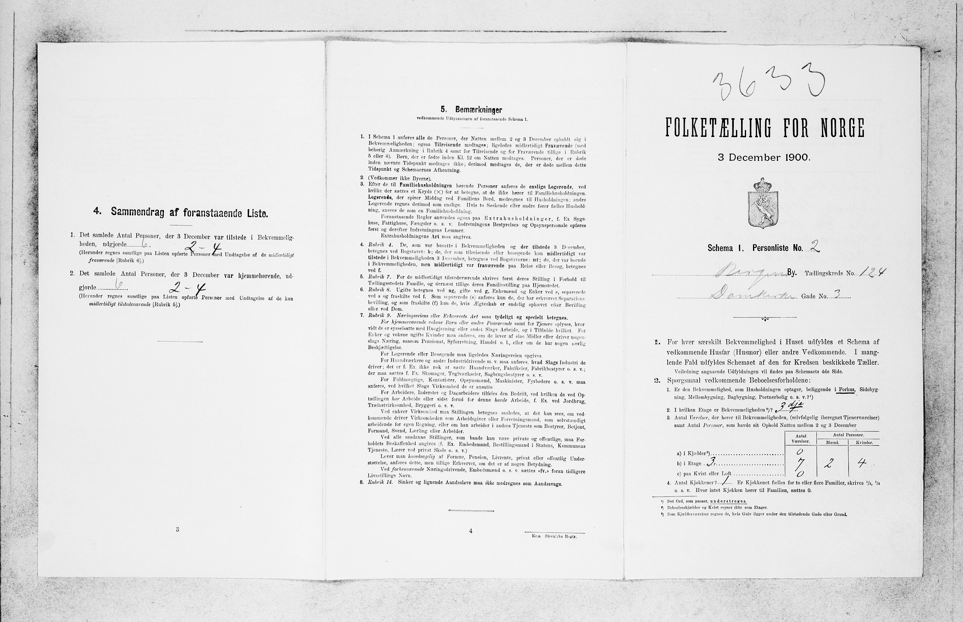 SAB, 1900 census for Bergen, 1900, p. 25978