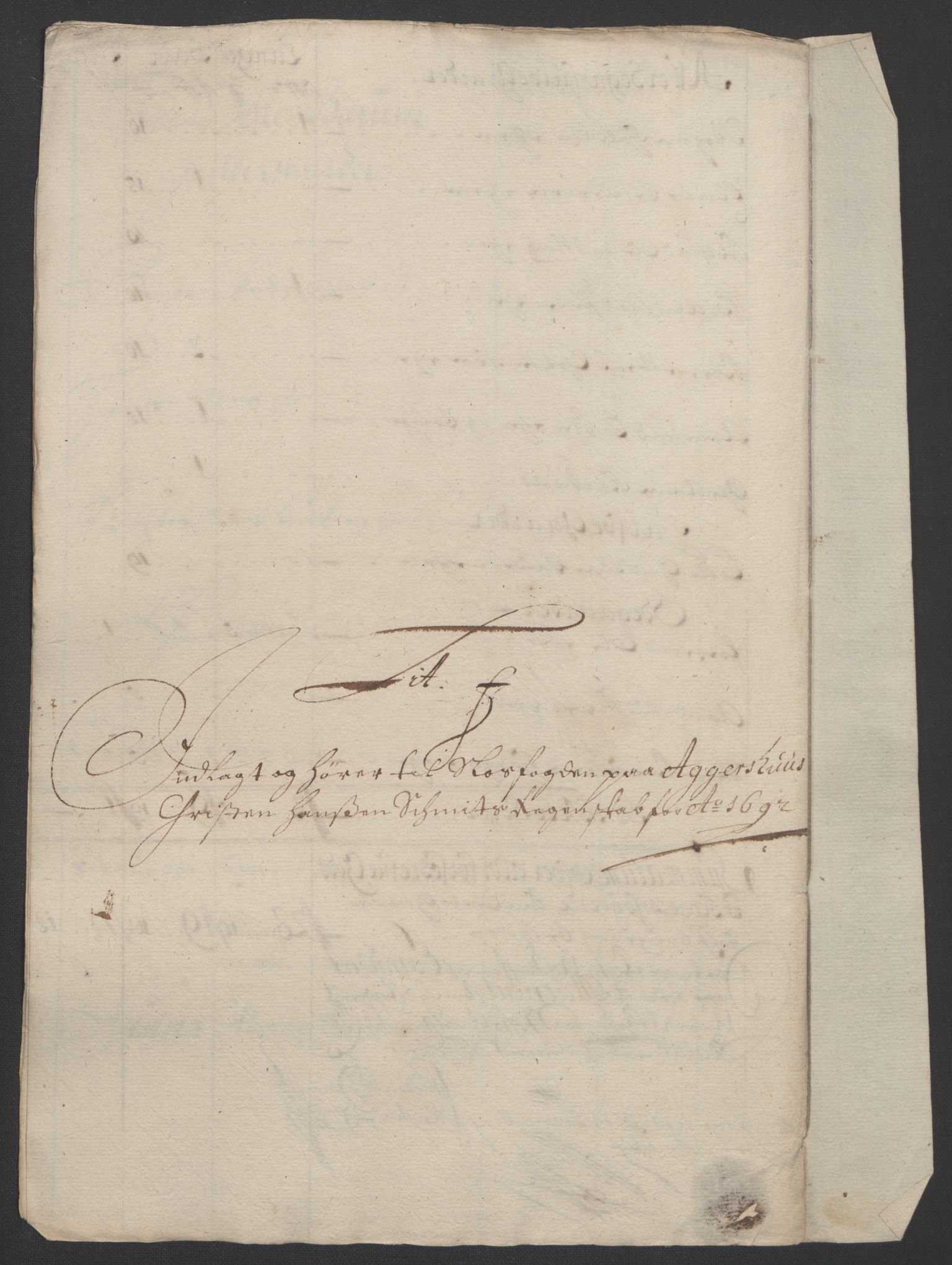 Rentekammeret inntil 1814, Reviderte regnskaper, Fogderegnskap, RA/EA-4092/R08/L0426: Fogderegnskap Aker, 1692-1693, p. 89