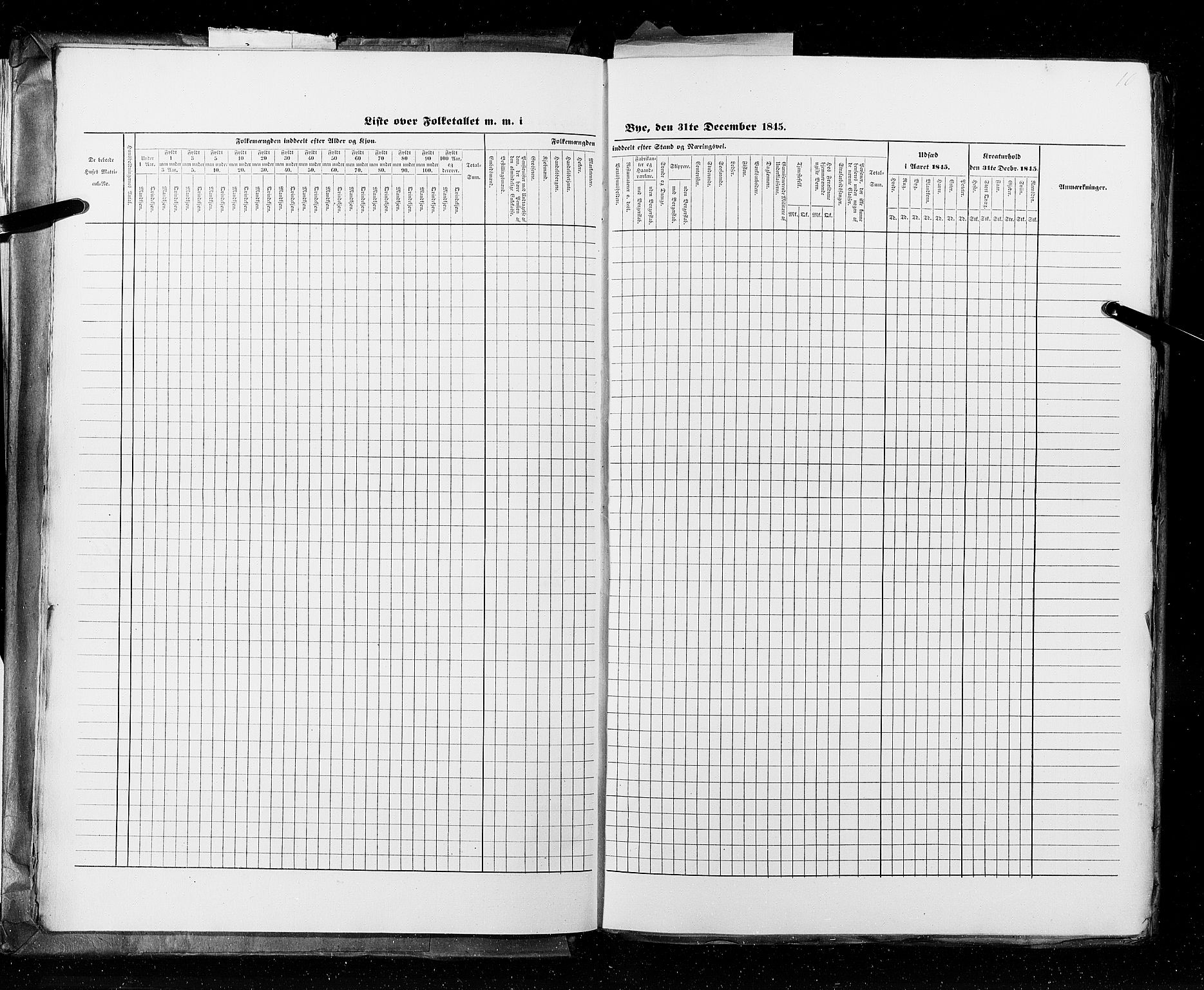 RA, Census 1845, vol. 11: Cities, 1845, p. 10