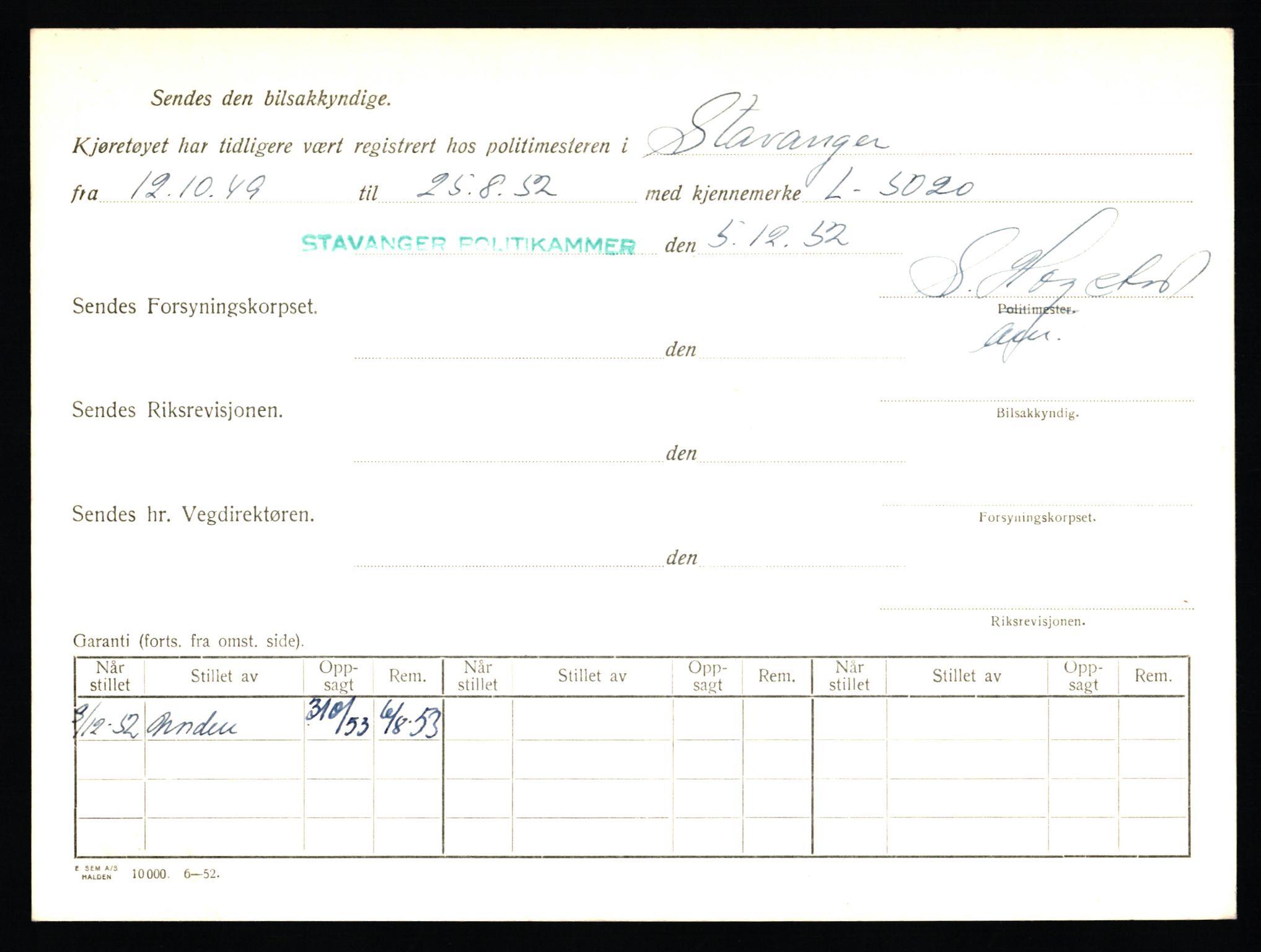 Stavanger trafikkstasjon, AV/SAST-A-101942/0/F/L0011: L-3700 - L-4199, 1930-1971, p. 202