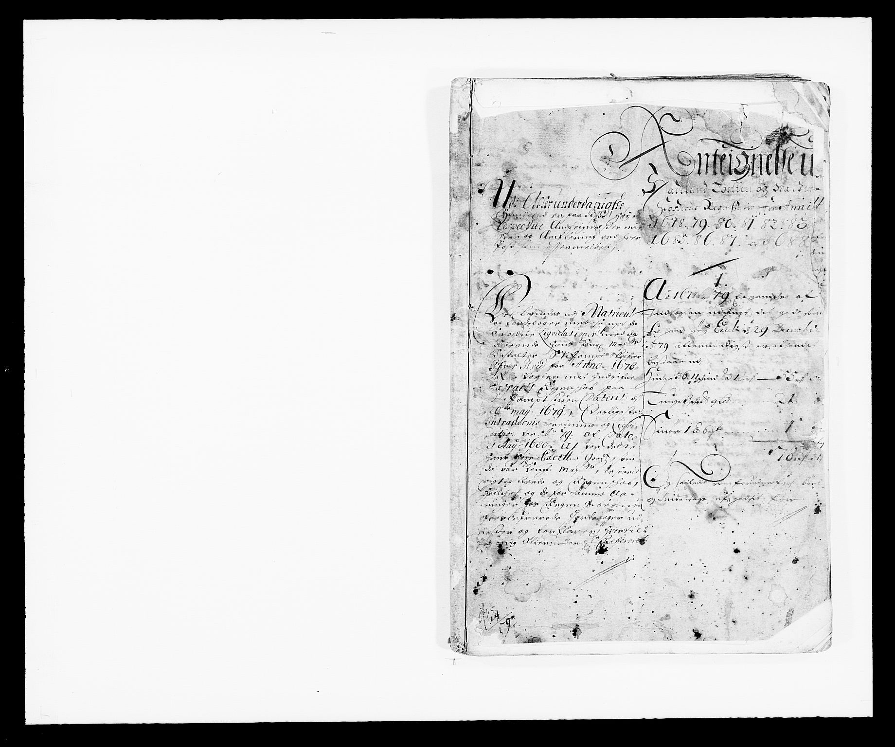 Rentekammeret inntil 1814, Reviderte regnskaper, Fogderegnskap, RA/EA-4092/R18/L1287: Fogderegnskap Hadeland, Toten og Valdres, 1688, p. 333