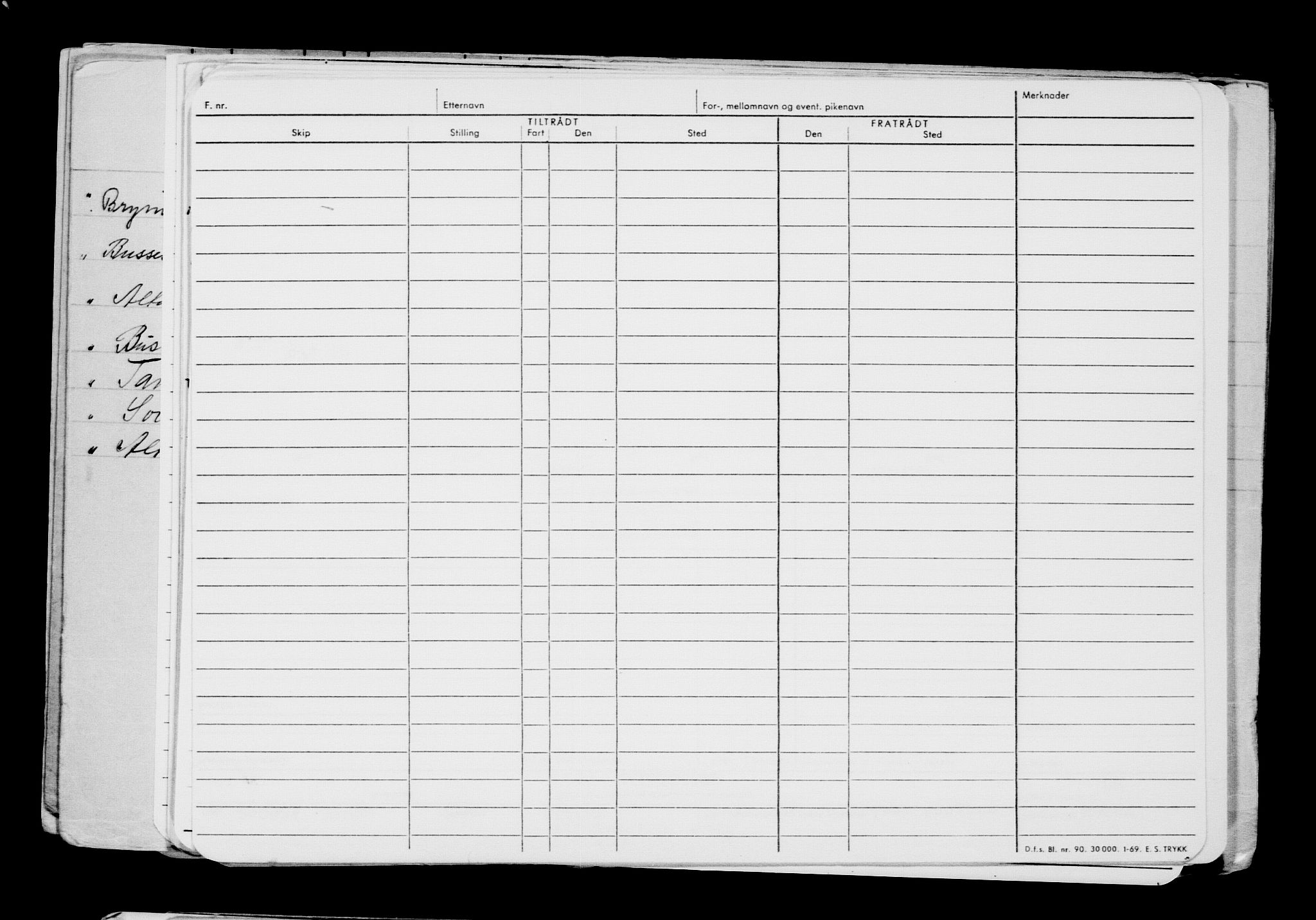 Direktoratet for sjømenn, AV/RA-S-3545/G/Gb/L0223: Hovedkort, 1923, p. 286