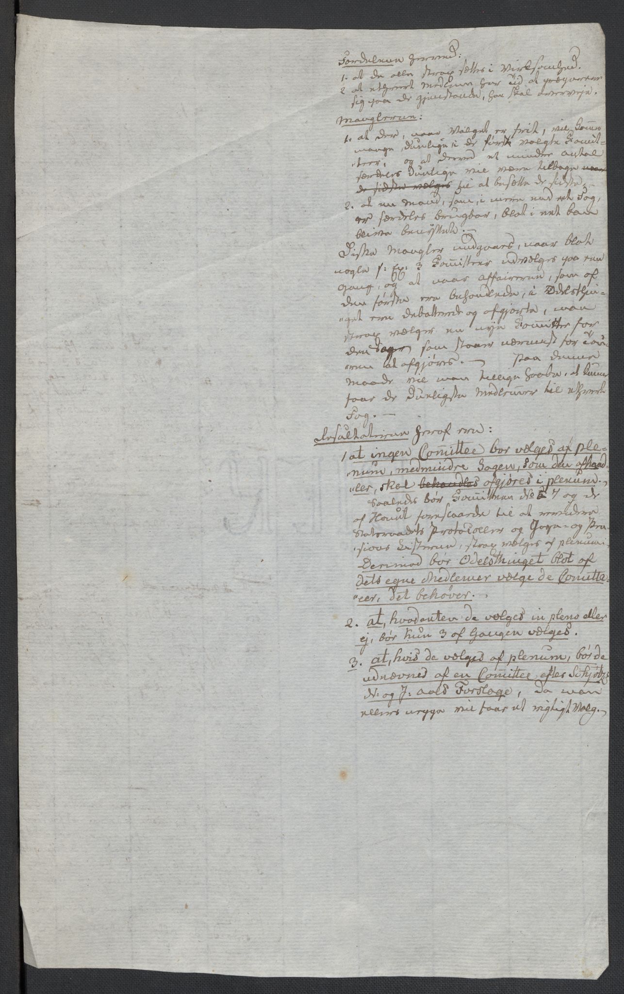 Christie, Wilhelm Frimann Koren, RA/PA-0014/F/L0005: Christies dokumenter fra Stortinget, 1815-1816, p. 108