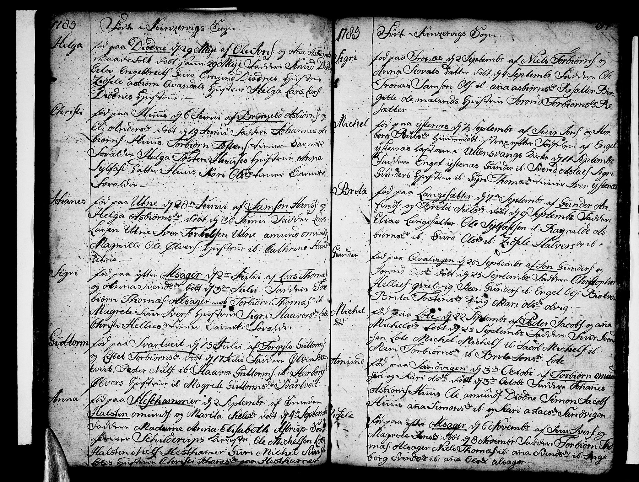 Ullensvang sokneprestembete, SAB/A-78701/H/Haa: Parish register (official) no. A 6 /2, 1758-1788, p. 87
