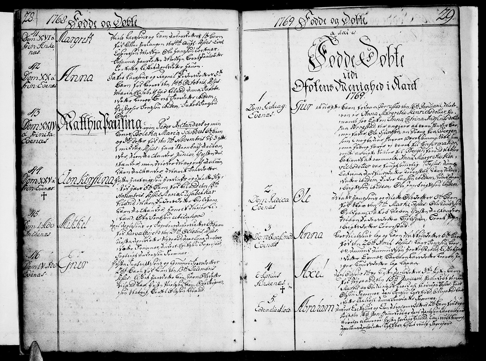 Ministerialprotokoller, klokkerbøker og fødselsregistre - Nordland, SAT/A-1459/863/L0892: Parish register (official) no. 863A04, 1765-1794, p. 28-29