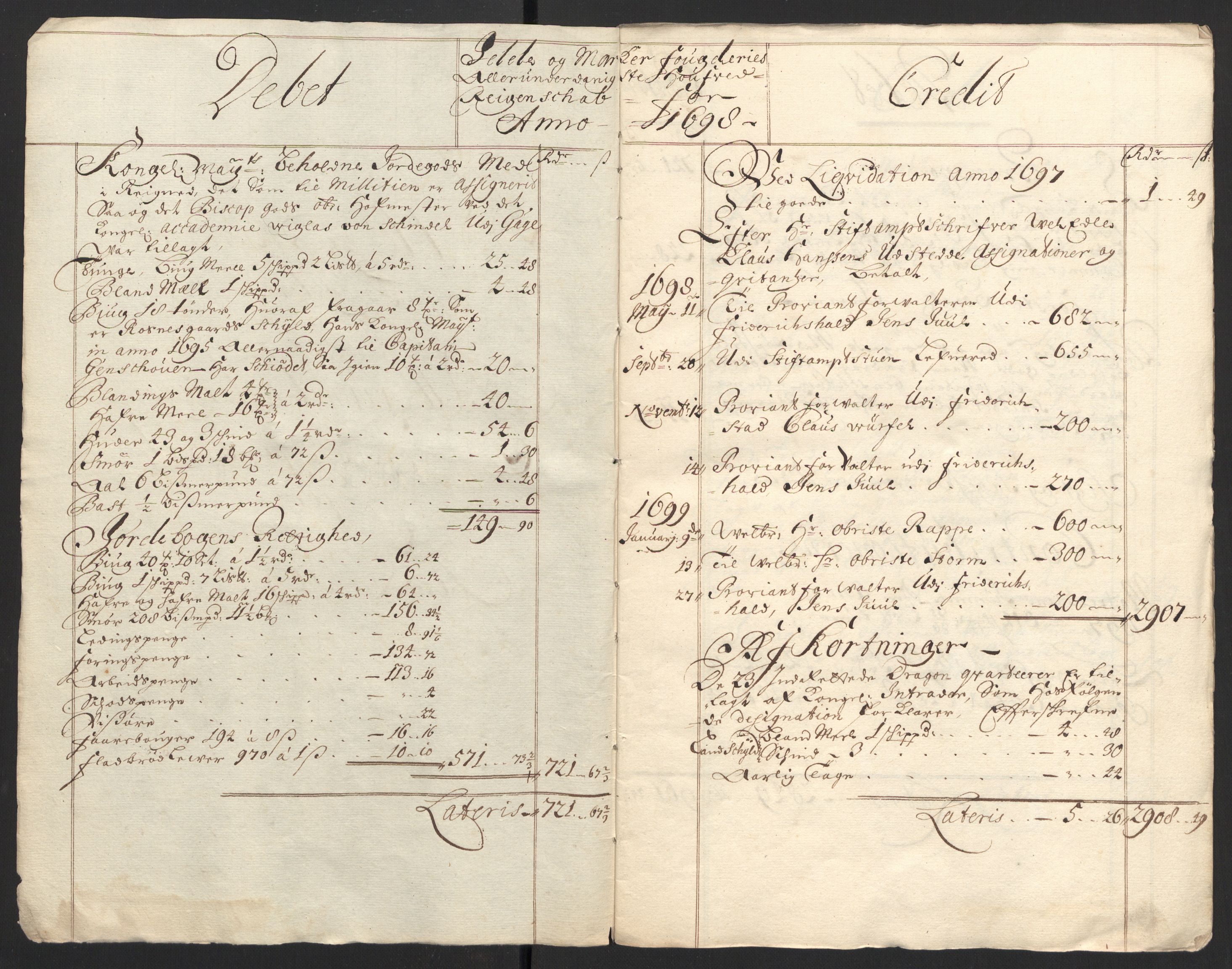 Rentekammeret inntil 1814, Reviderte regnskaper, Fogderegnskap, RA/EA-4092/R01/L0013: Fogderegnskap Idd og Marker, 1696-1698, p. 277