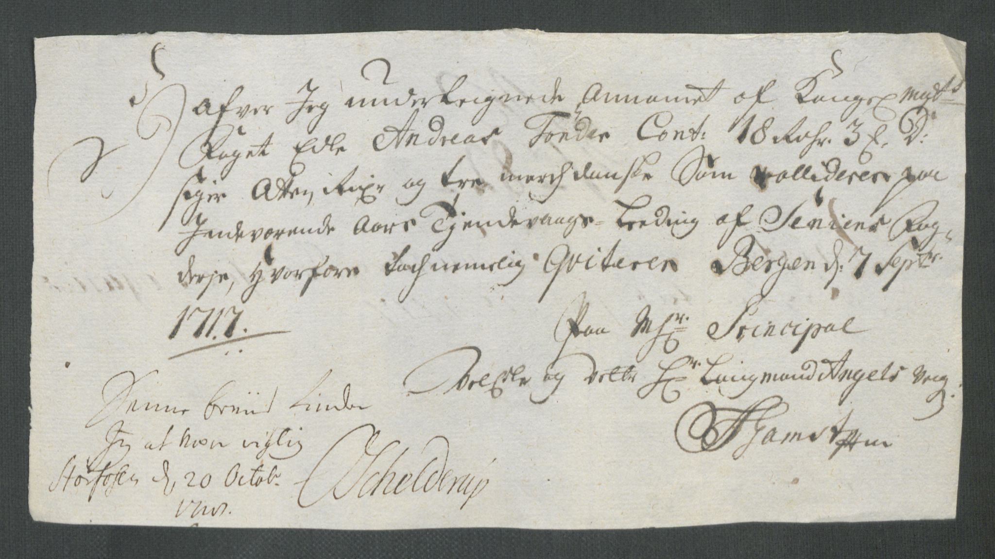 Rentekammeret inntil 1814, Reviderte regnskaper, Fogderegnskap, AV/RA-EA-4092/R68/L4763: Fogderegnskap Senja og Troms, 1717, p. 397