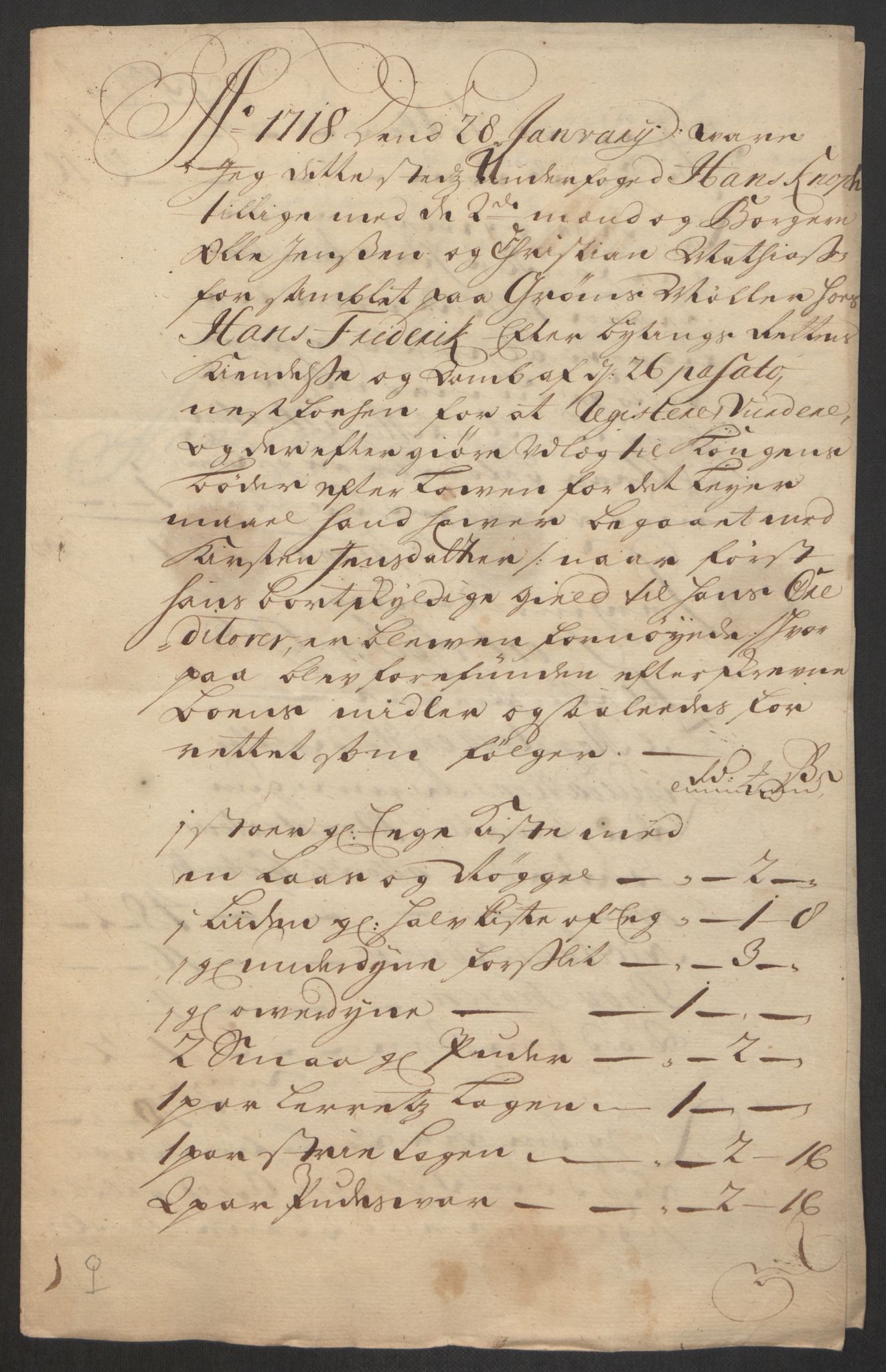 Rentekammeret inntil 1814, Reviderte regnskaper, Byregnskaper, AV/RA-EA-4066/R/Rm/L0285: [M18] Sikt og sakefall, 1681-1718, p. 564