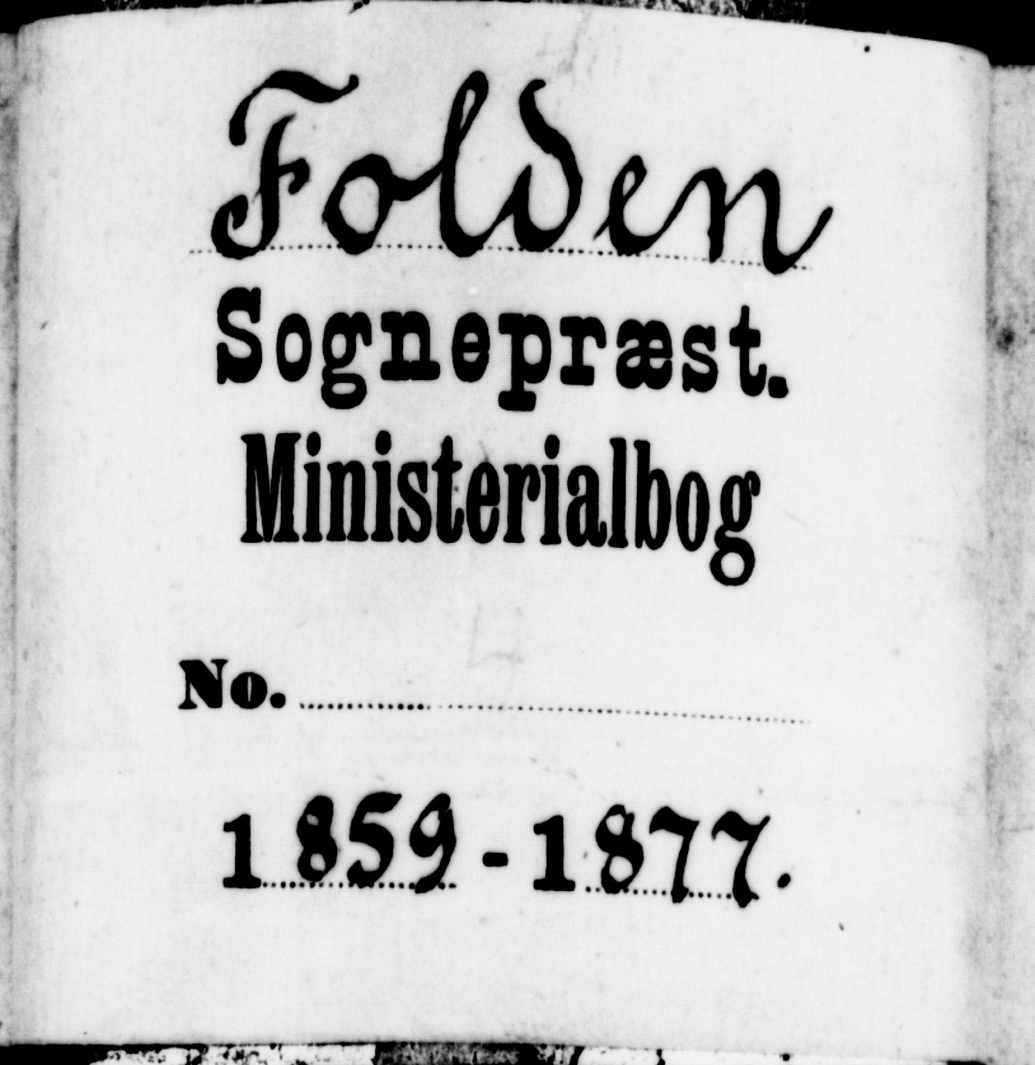 Ministerialprotokoller, klokkerbøker og fødselsregistre - Nordland, SAT/A-1459/853/L0775: Parish register (copy) no. 853C03, 1859-1877