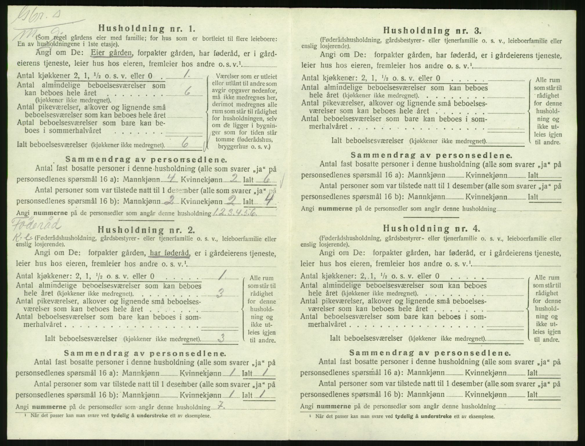 SAT, 1920 census for Eresfjord og Vistdal, 1920, p. 276