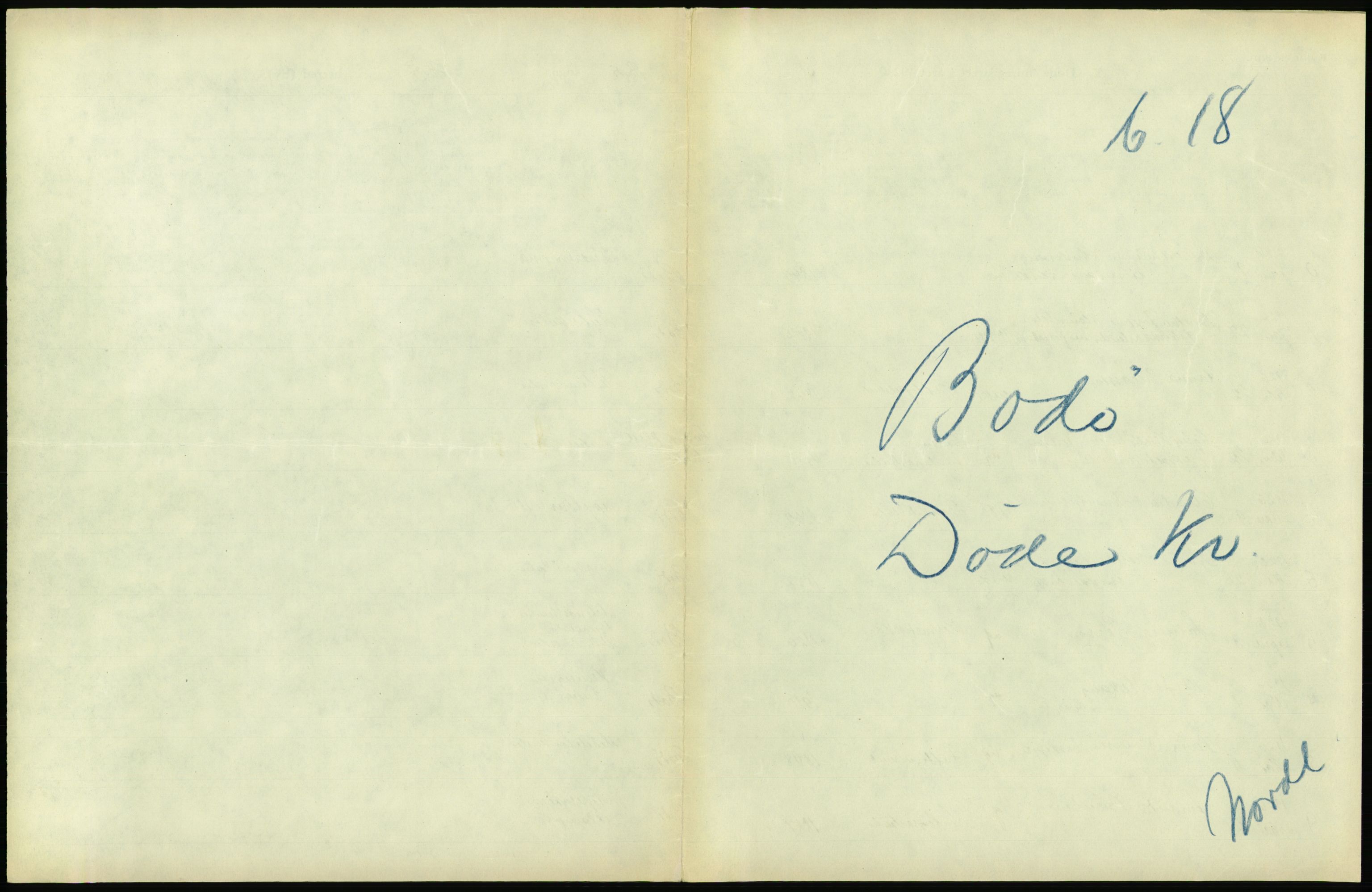 Statistisk sentralbyrå, Sosiodemografiske emner, Befolkning, AV/RA-S-2228/D/Df/Dfc/Dfcf/L0041: Nordland fylke: Døde. Bygder og byer., 1926, p. 35