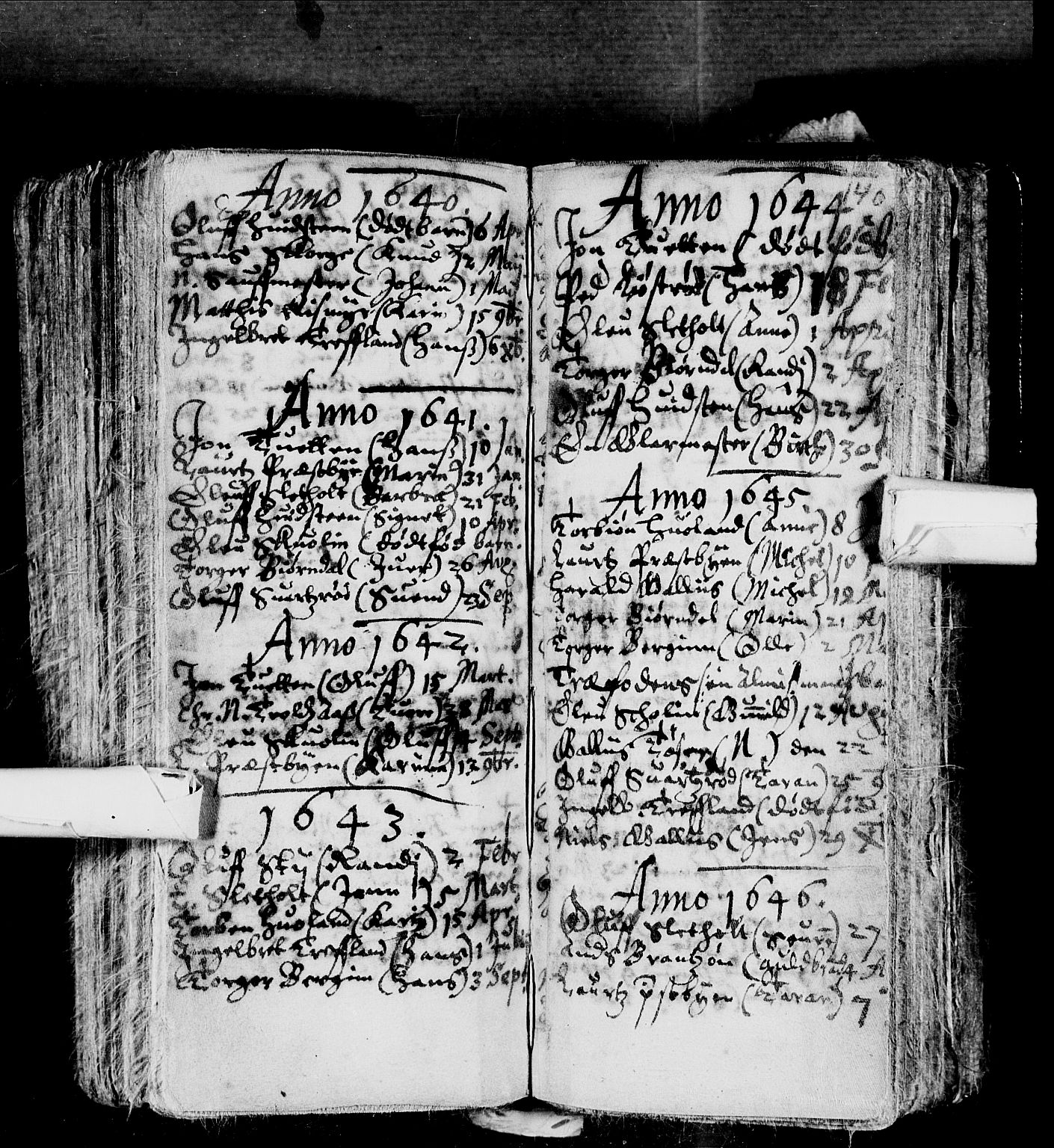 Andebu kirkebøker, SAKO/A-336/F/Fa/L0001: Parish register (official) no. 1 /2, 1623-1738, p. 140