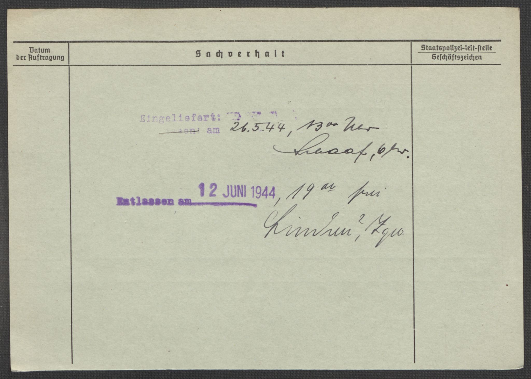 Befehlshaber der Sicherheitspolizei und des SD, AV/RA-RAFA-5969/E/Ea/Eaa/L0008: Register over norske fanger i Møllergata 19: Oelze-Ru, 1940-1945, p. 987