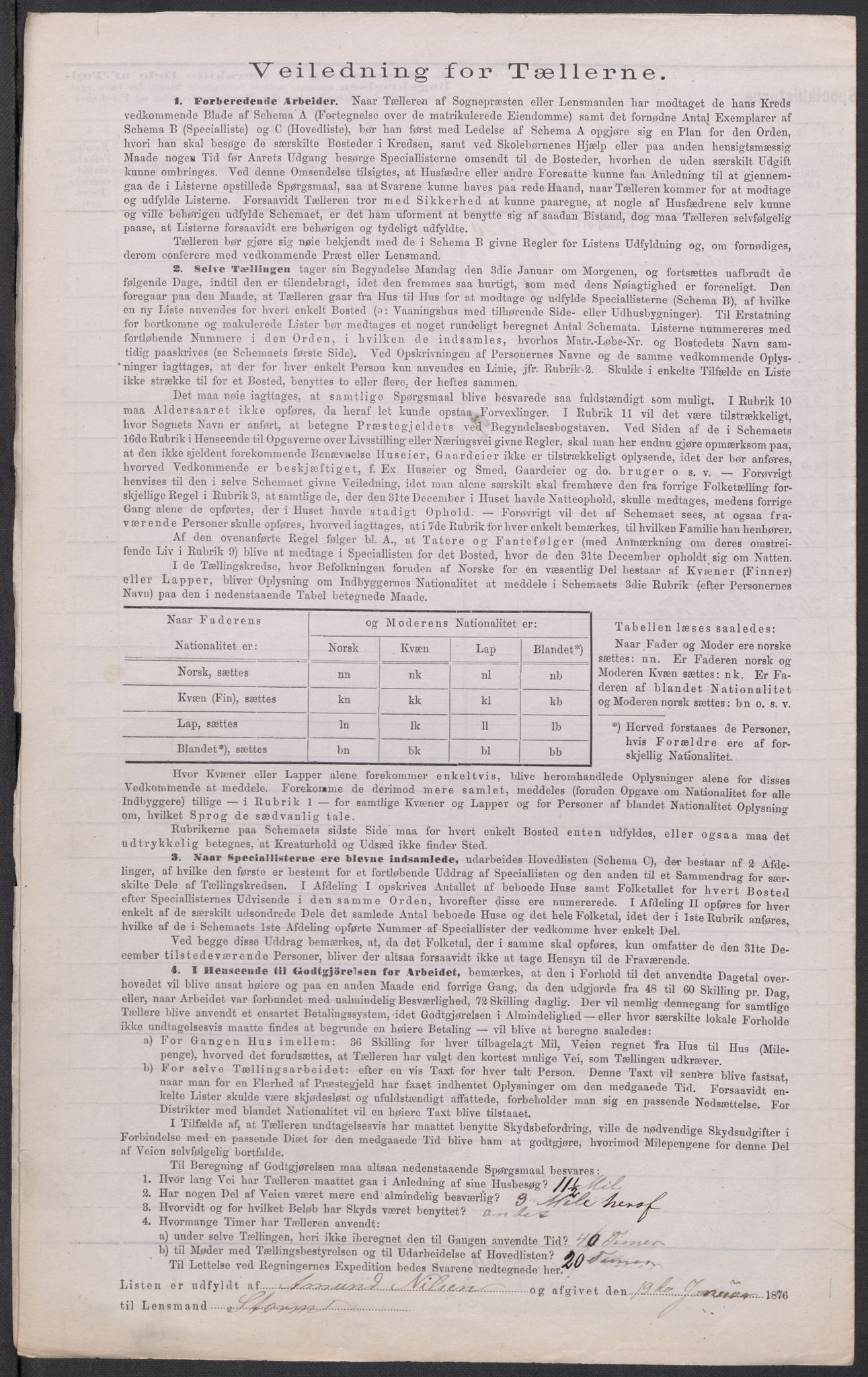 RA, 1875 census for 0236P Nes, 1875, p. 60