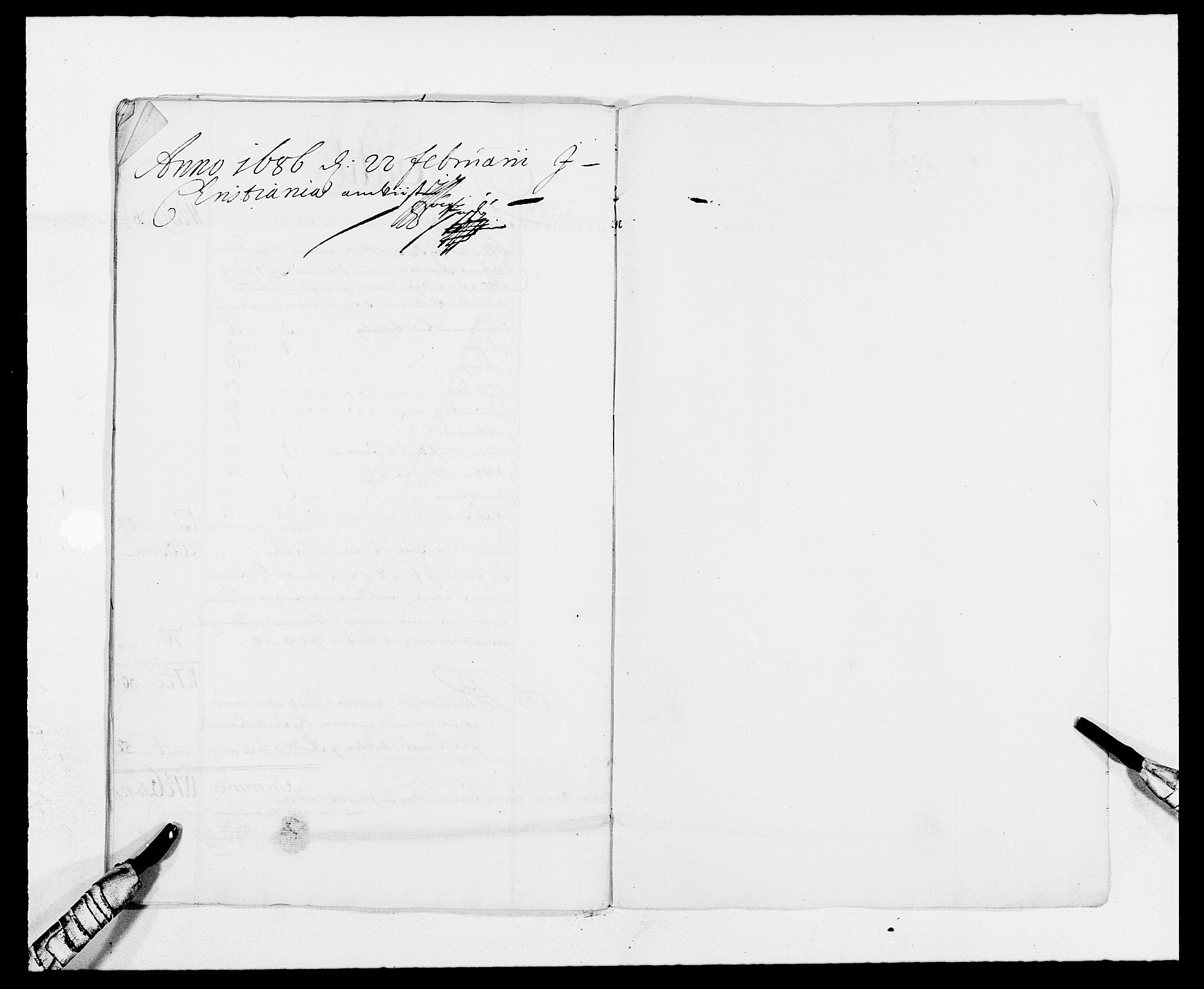 Rentekammeret inntil 1814, Reviderte regnskaper, Fogderegnskap, RA/EA-4092/R12/L0699: Fogderegnskap Øvre Romerike, 1685-1686, p. 13
