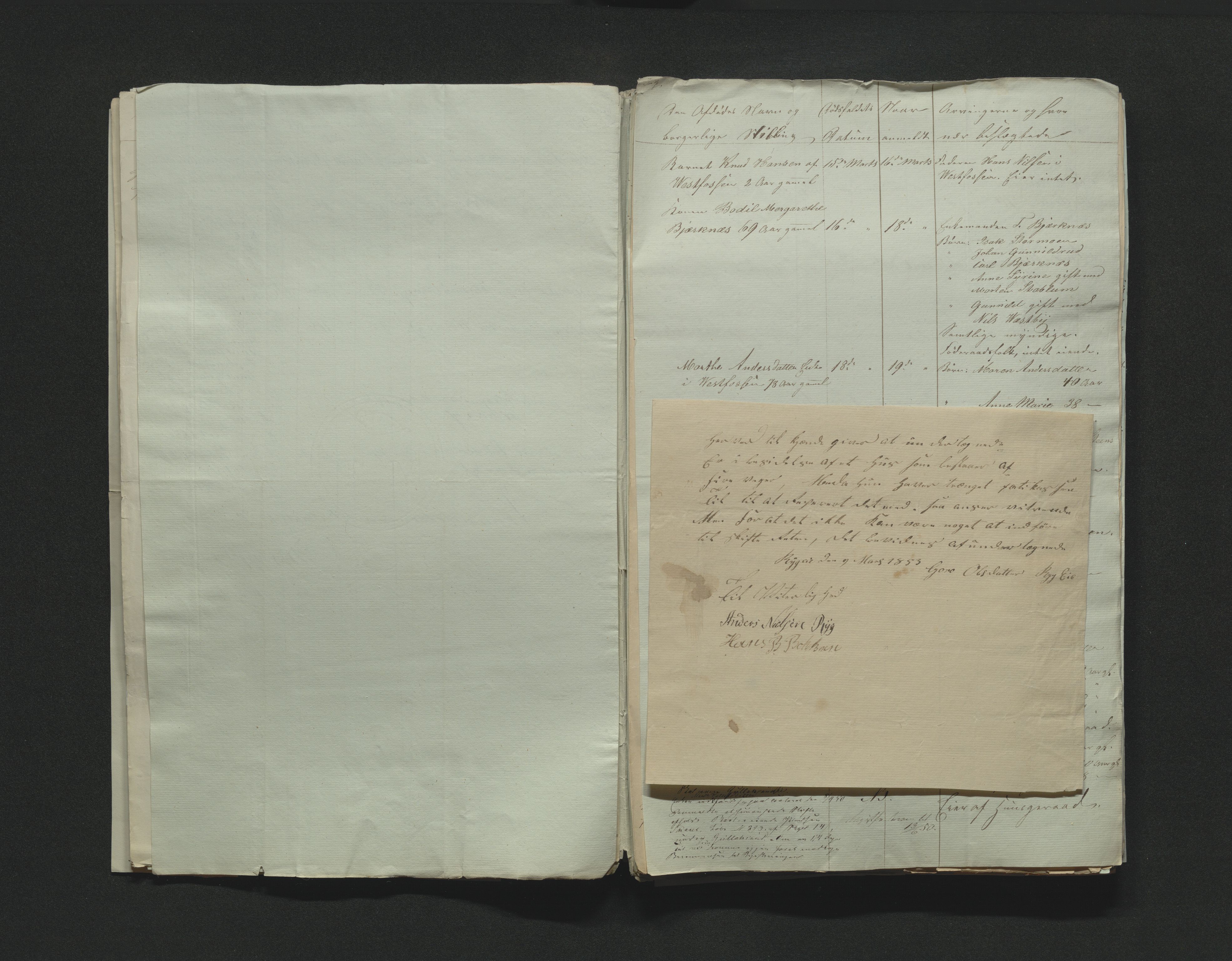 Eiker, Modum og Sigdal sorenskriveri, AV/SAKO-A-123/H/Ha/Hab/L0008: Dødsfallsmeldinger, 1850-1853
