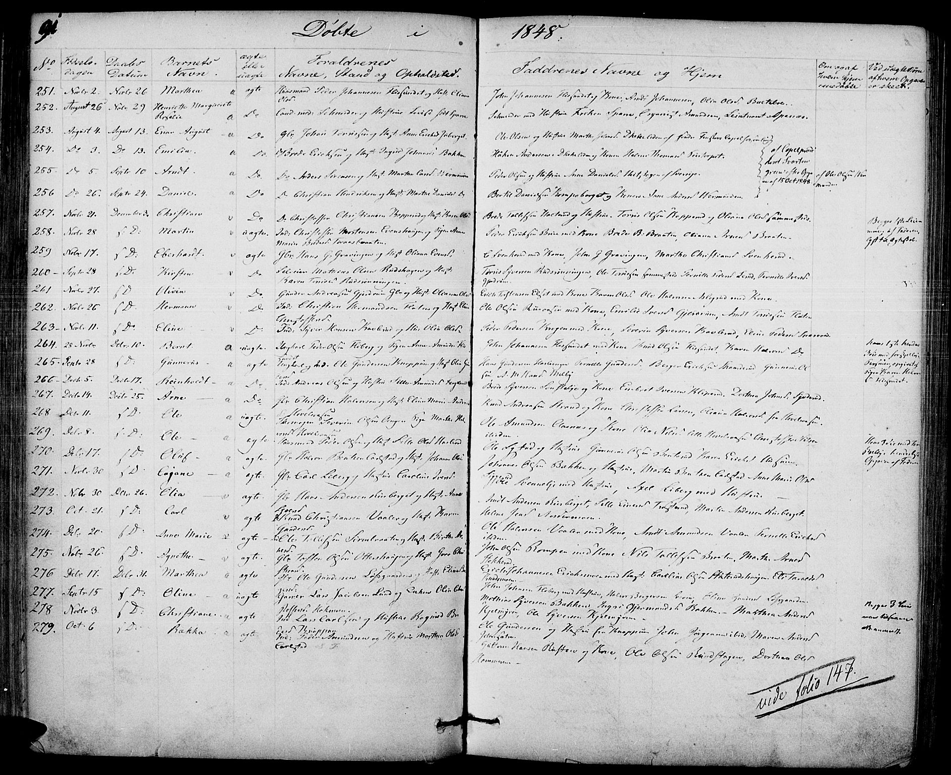 Hof prestekontor, SAH/PREST-038/H/Ha/Haa/L0007: Parish register (official) no. 7, 1841-1848, p. 91