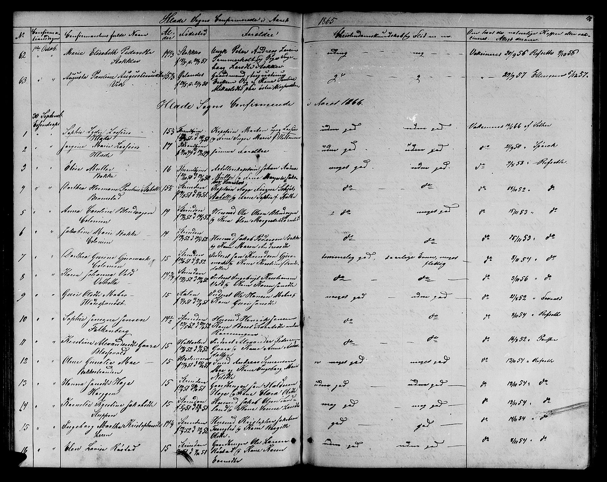 Ministerialprotokoller, klokkerbøker og fødselsregistre - Sør-Trøndelag, SAT/A-1456/606/L0311: Parish register (copy) no. 606C07, 1860-1877, p. 176