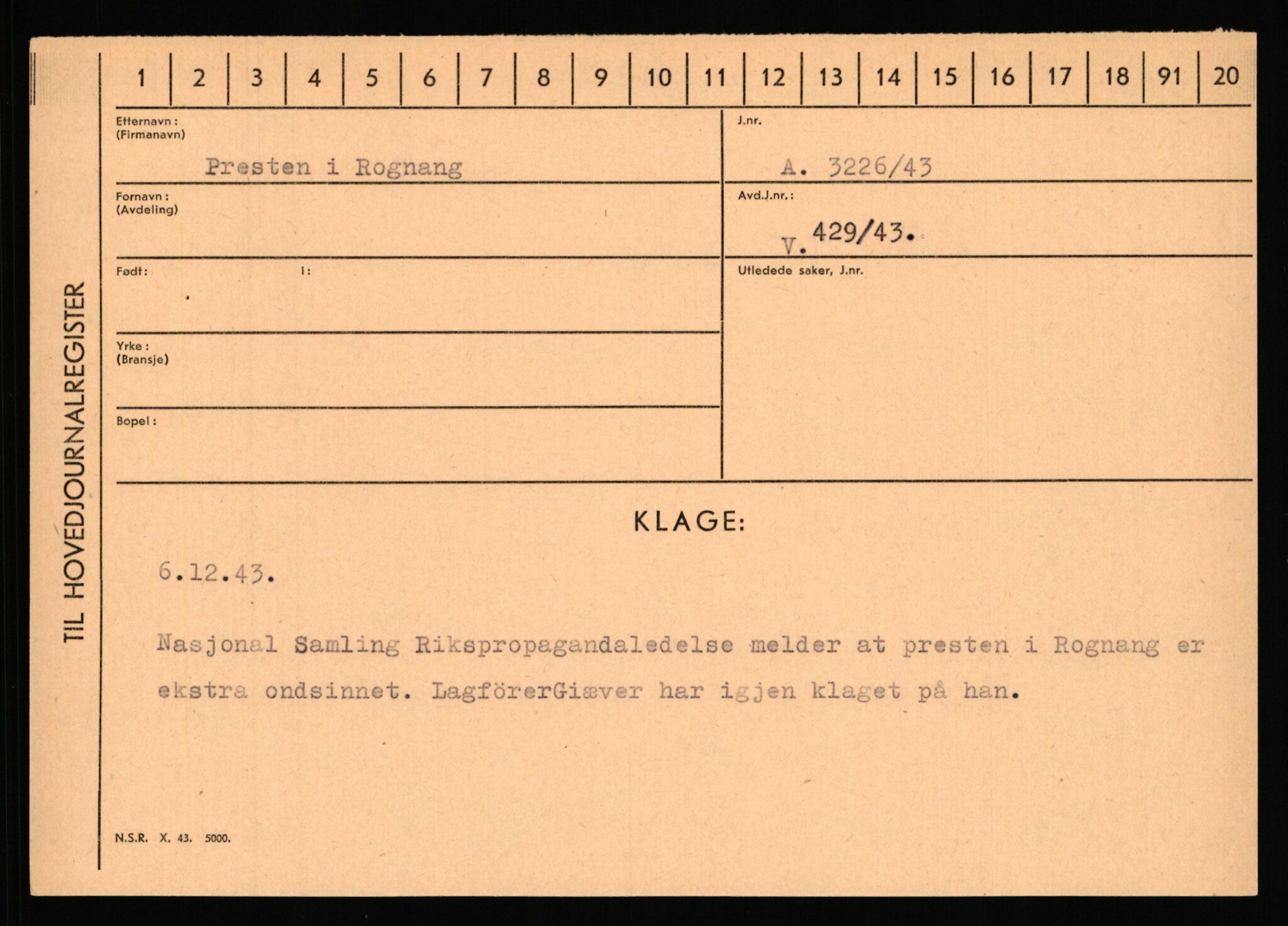 Statspolitiet - Hovedkontoret / Osloavdelingen, AV/RA-S-1329/C/Ca/L0012: Oanæs - Quistgaard	, 1943-1945, p. 4791