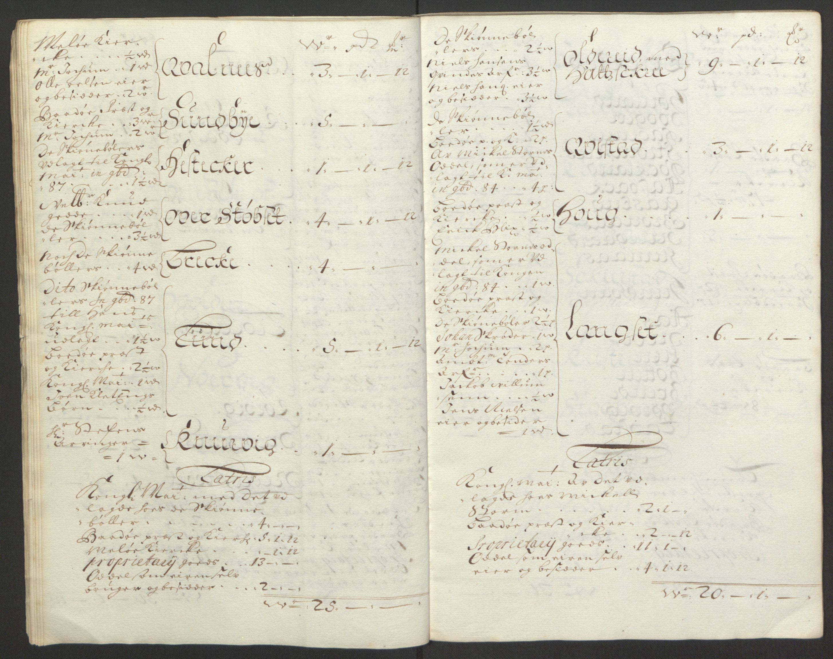 Rentekammeret inntil 1814, Reviderte regnskaper, Fogderegnskap, AV/RA-EA-4092/R66/L4578: Fogderegnskap Salten, 1694-1696, p. 210