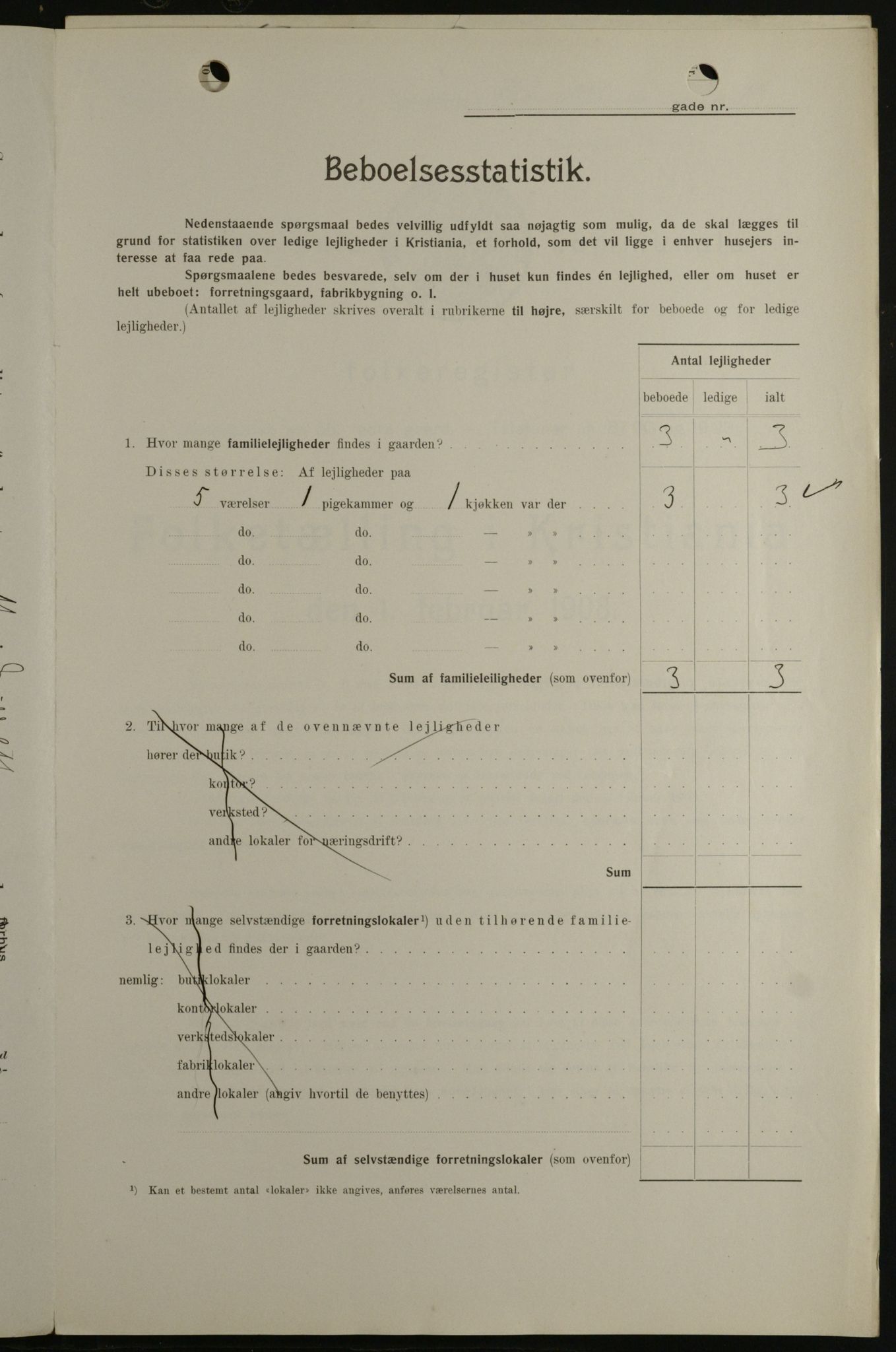 OBA, Municipal Census 1908 for Kristiania, 1908, p. 58568