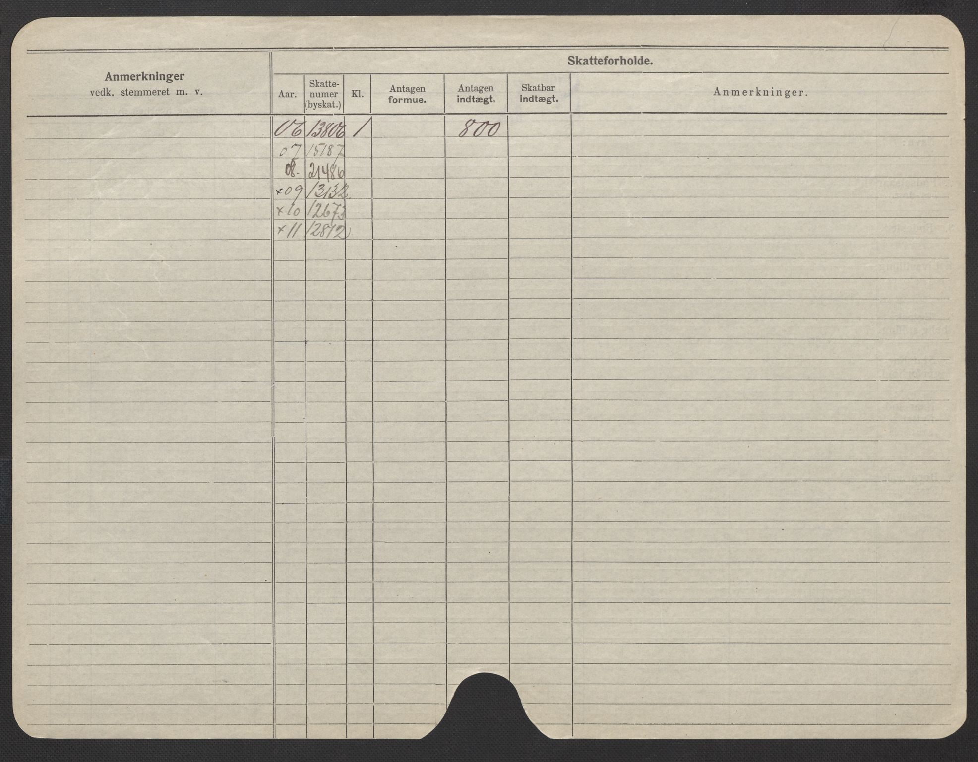 Oslo folkeregister, Registerkort, AV/SAO-A-11715/F/Fa/Fac/L0022: Kvinner, 1906-1914, p. 470b