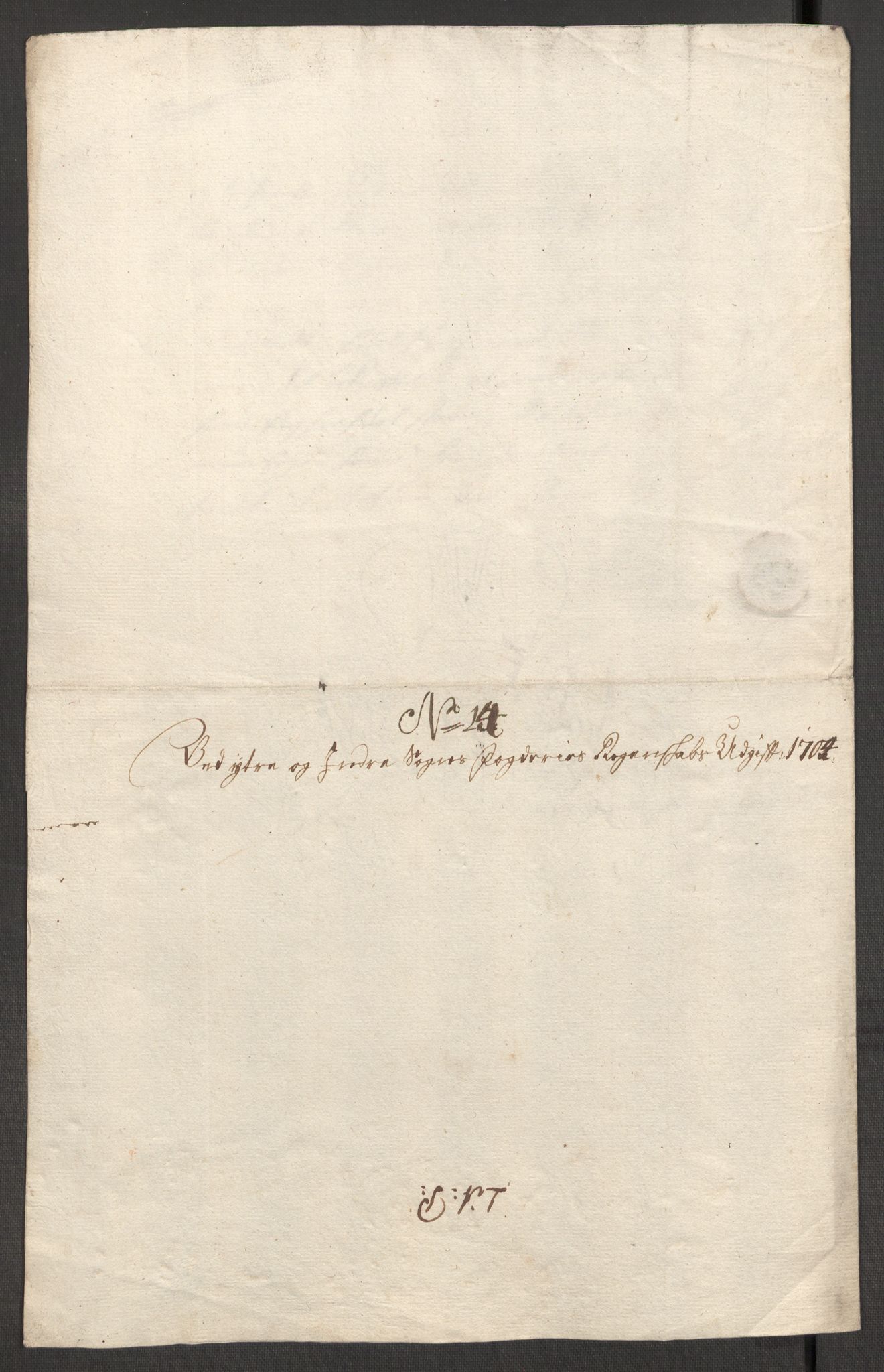 Rentekammeret inntil 1814, Reviderte regnskaper, Fogderegnskap, RA/EA-4092/R52/L3313: Fogderegnskap Sogn, 1703-1704, p. 482