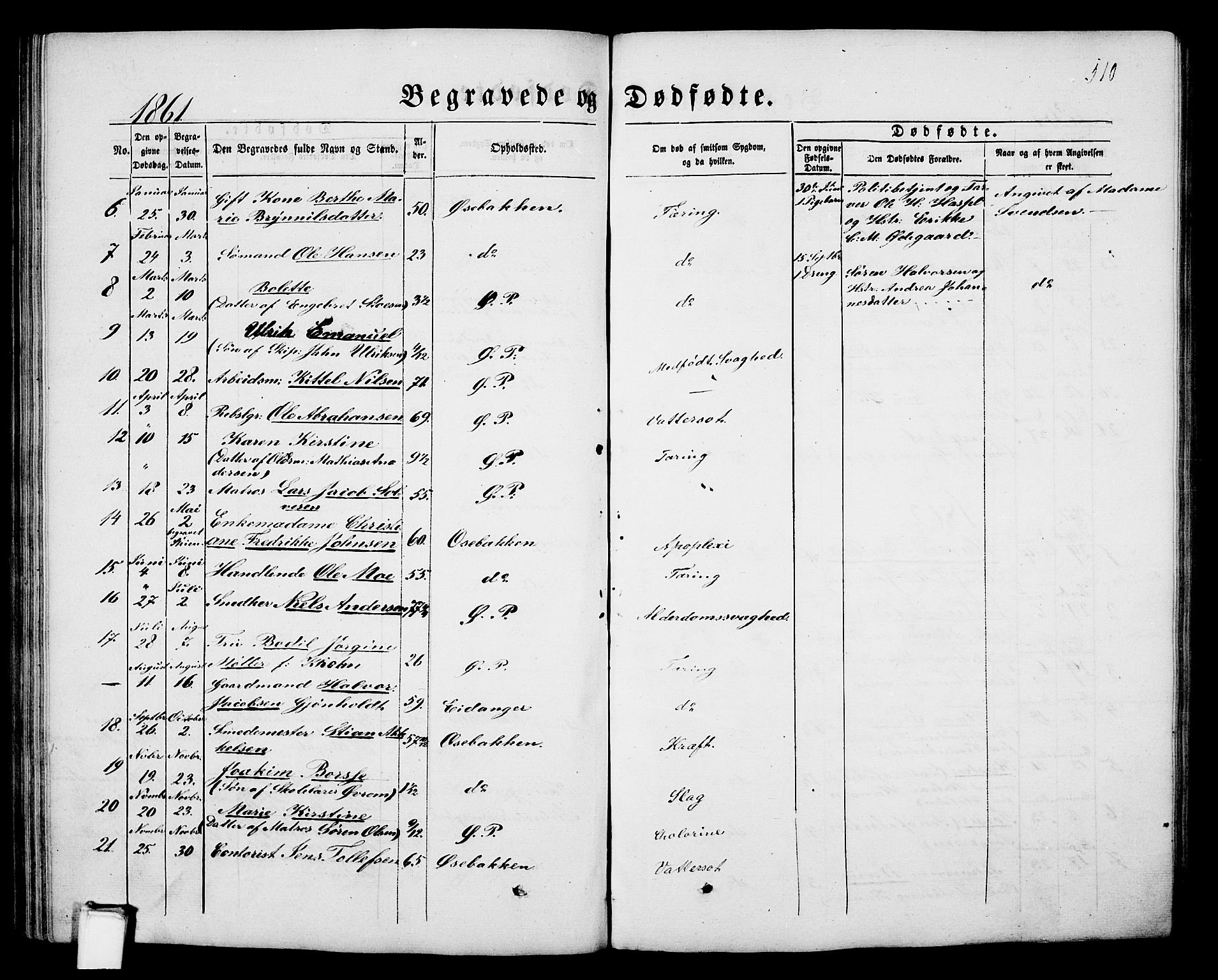 Porsgrunn kirkebøker , AV/SAKO-A-104/G/Gb/L0004: Parish register (copy) no. II 4, 1853-1882, p. 510