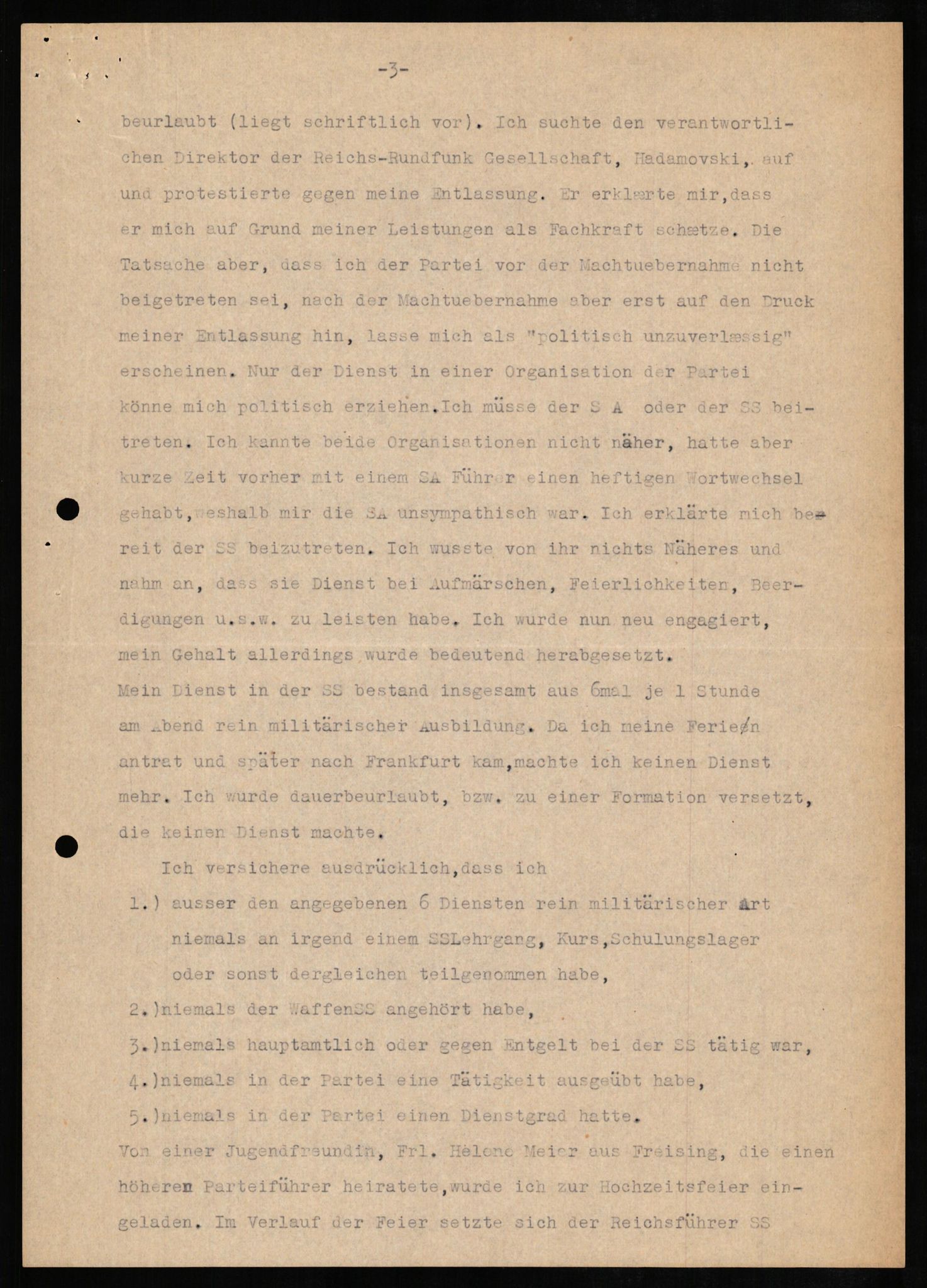 Forsvaret, Forsvarets overkommando II, RA/RAFA-3915/D/Db/L0011: CI Questionaires. Tyske okkupasjonsstyrker i Norge. Tyskere., 1945-1946, p. 114