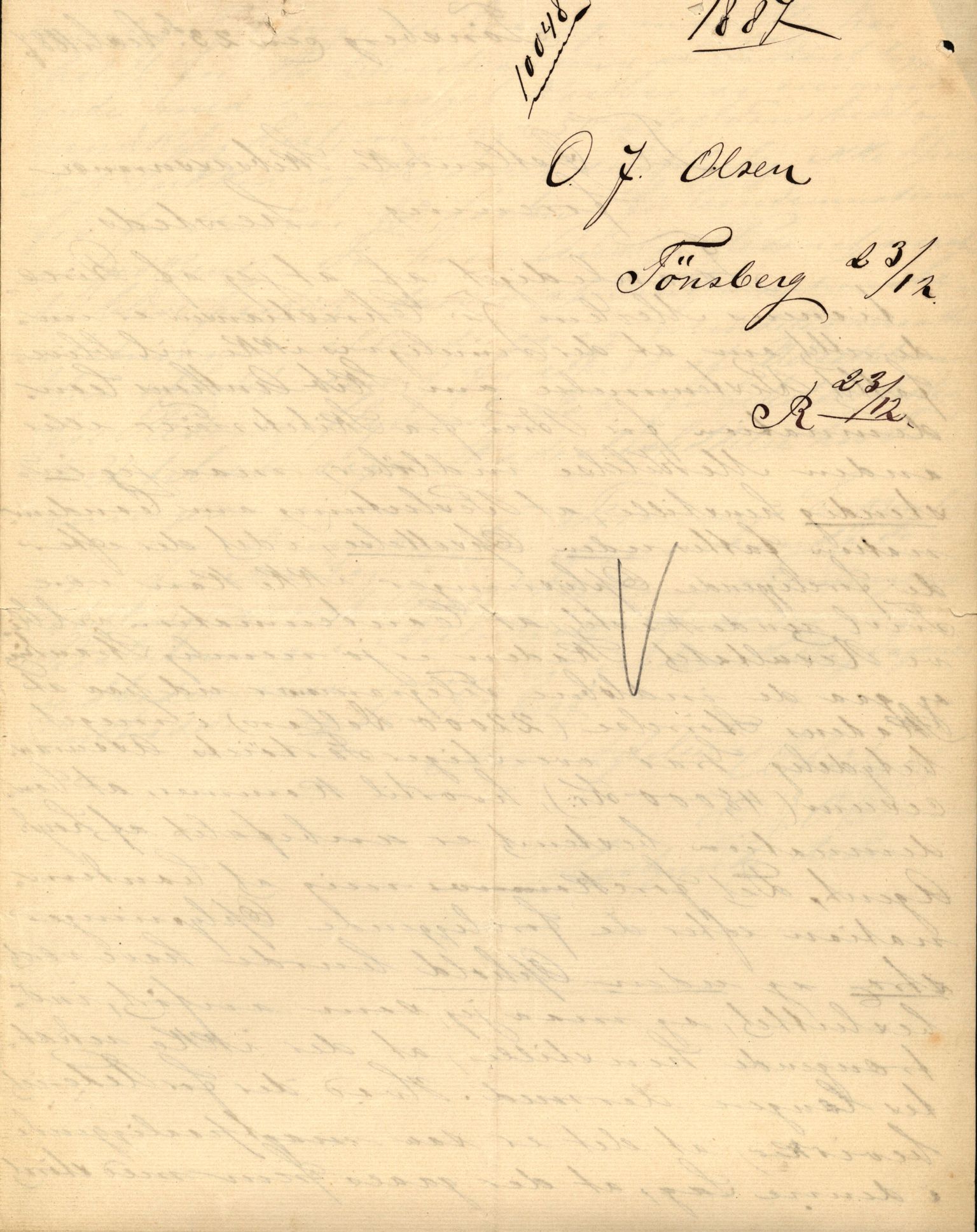 Pa 63 - Østlandske skibsassuranceforening, VEMU/A-1079/G/Ga/L0020/0003: Havaridokumenter / Anton, Diamant, Templar, Finn, Eliezer, Arctic, 1887, p. 26