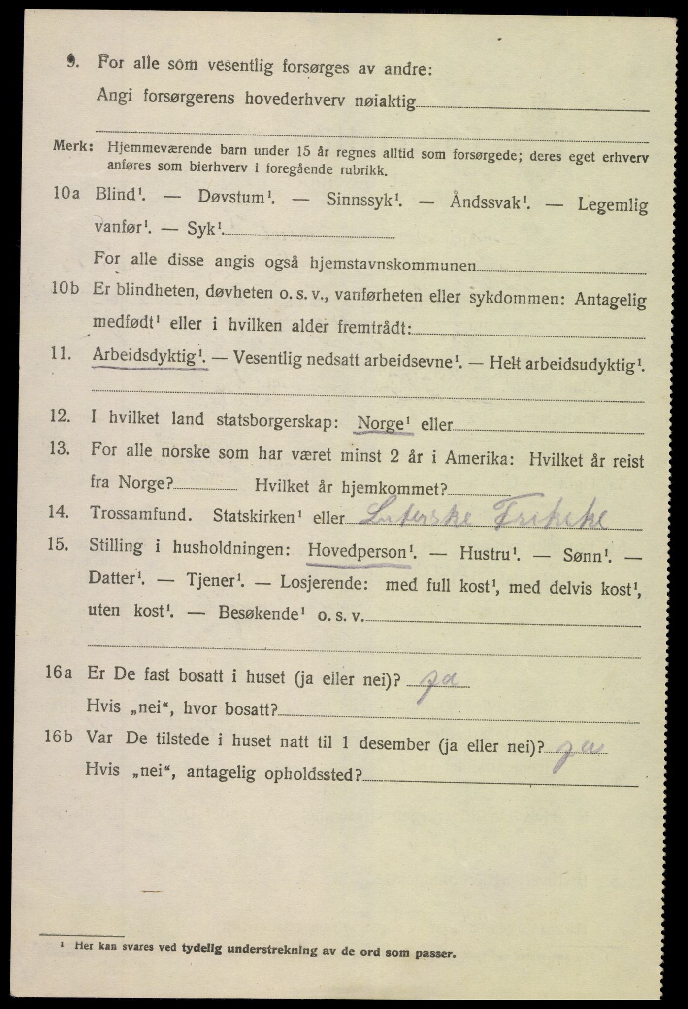 SAK, 1920 census for Søndeled, 1920, p. 4320