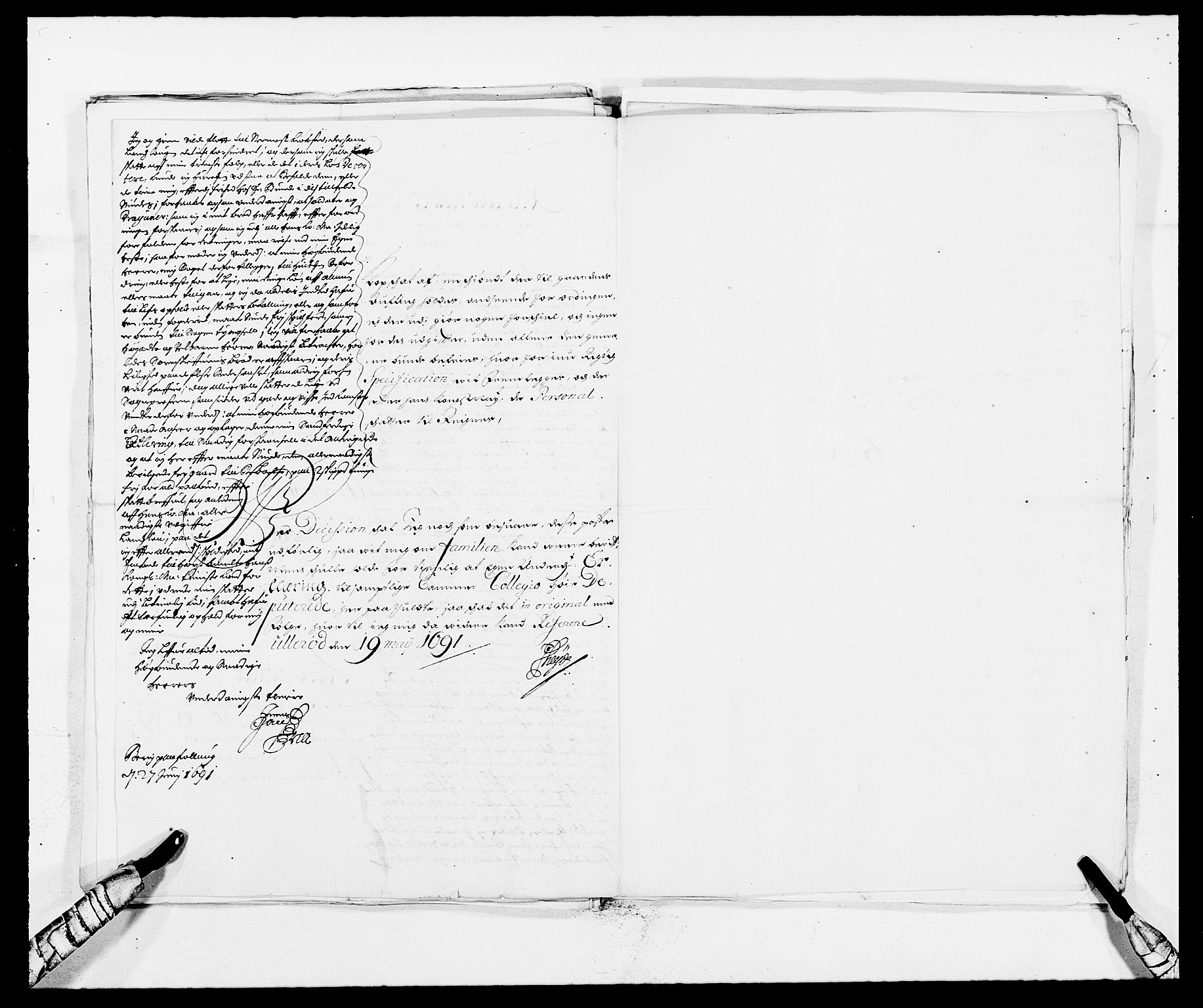 Rentekammeret inntil 1814, Reviderte regnskaper, Fogderegnskap, AV/RA-EA-4092/R09/L0436: Fogderegnskap Follo, 1685-1691, p. 364