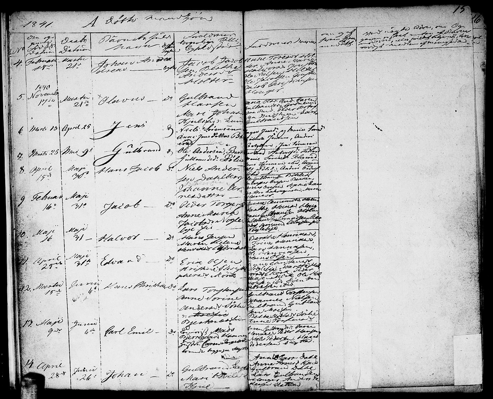 Nittedal prestekontor Kirkebøker, AV/SAO-A-10365a/F/Fa/L0004: Parish register (official) no. I 4, 1836-1849, p. 15