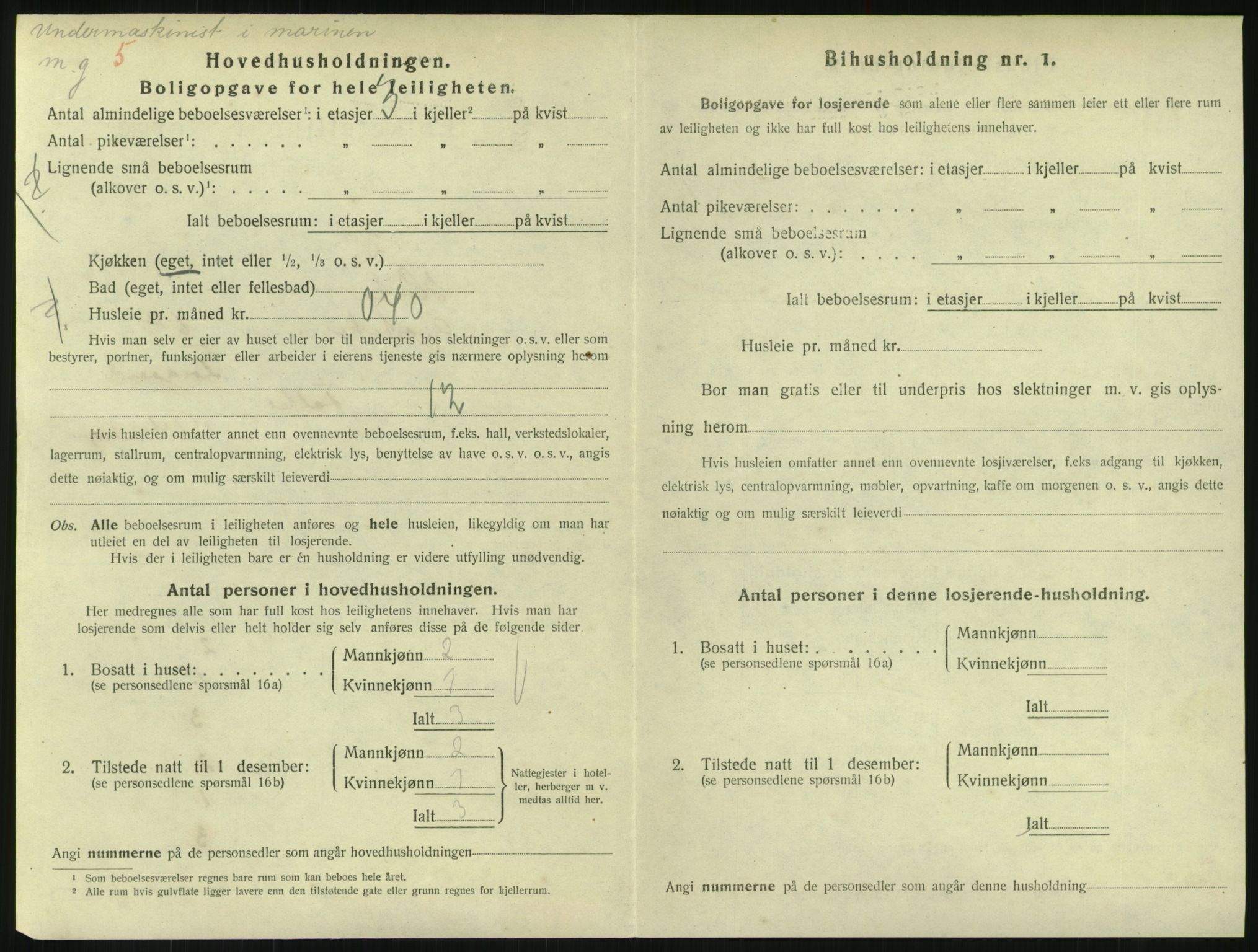 SAKO, 1920 census for Horten, 1920, p. 3012