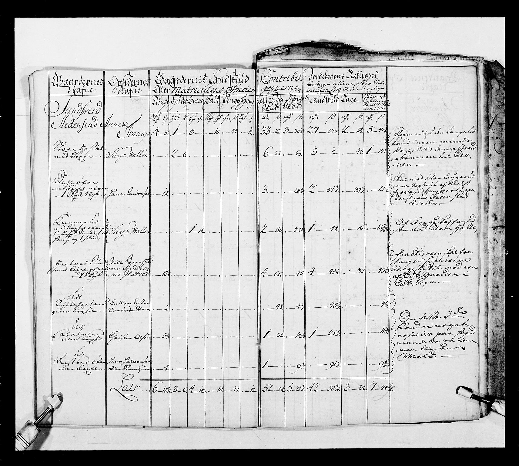 Stattholderembetet 1572-1771, AV/RA-EA-2870/Ek/L0038/0001: Jordebøker o.a. 1720-1728 vedkommende krongodset: / Krongods i Akershus bispedømme og Kristiansand bispedømme, 1720-1722, p. 119