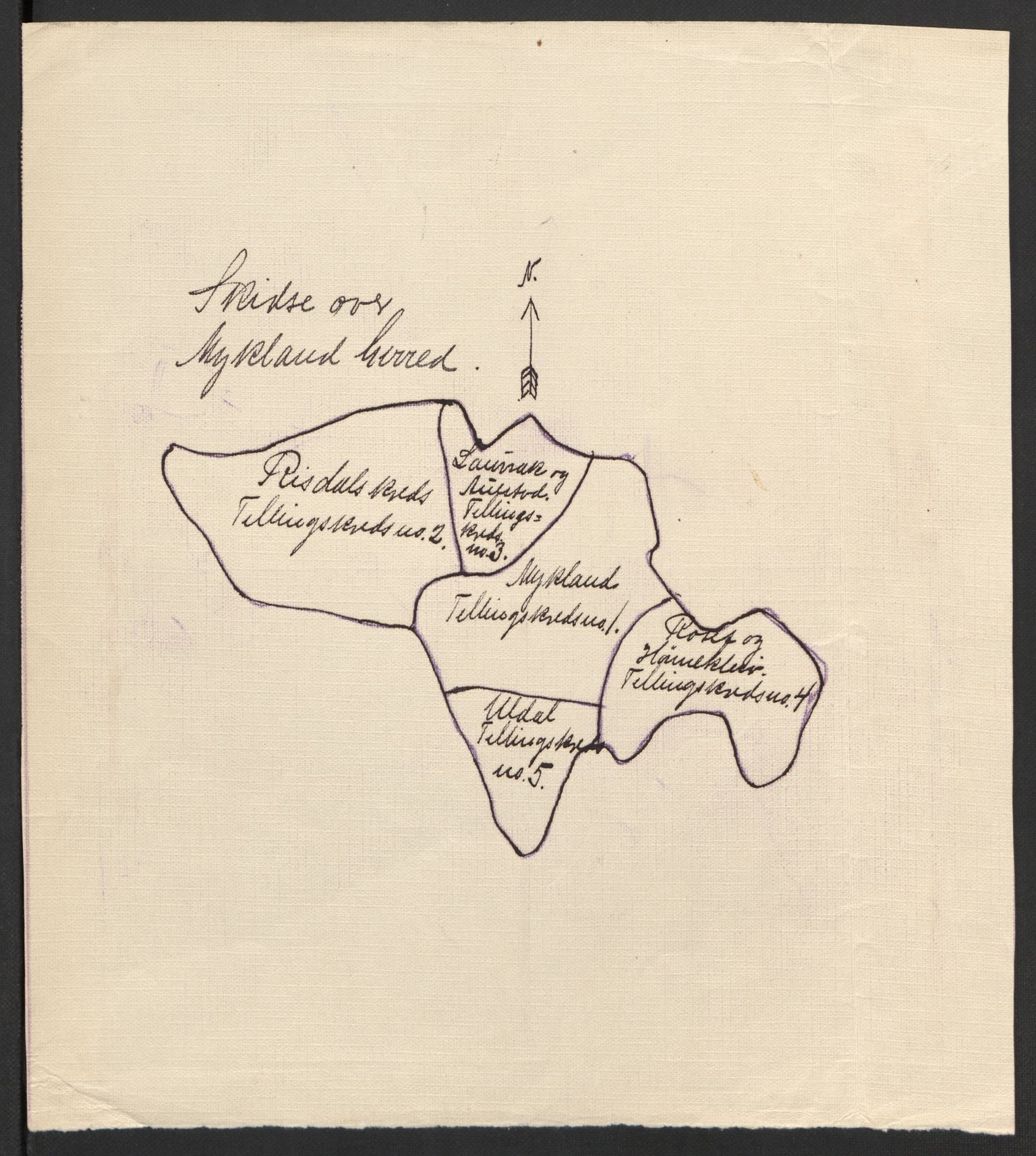 SAK, 1920 census for Mykland, 1920, p. 3