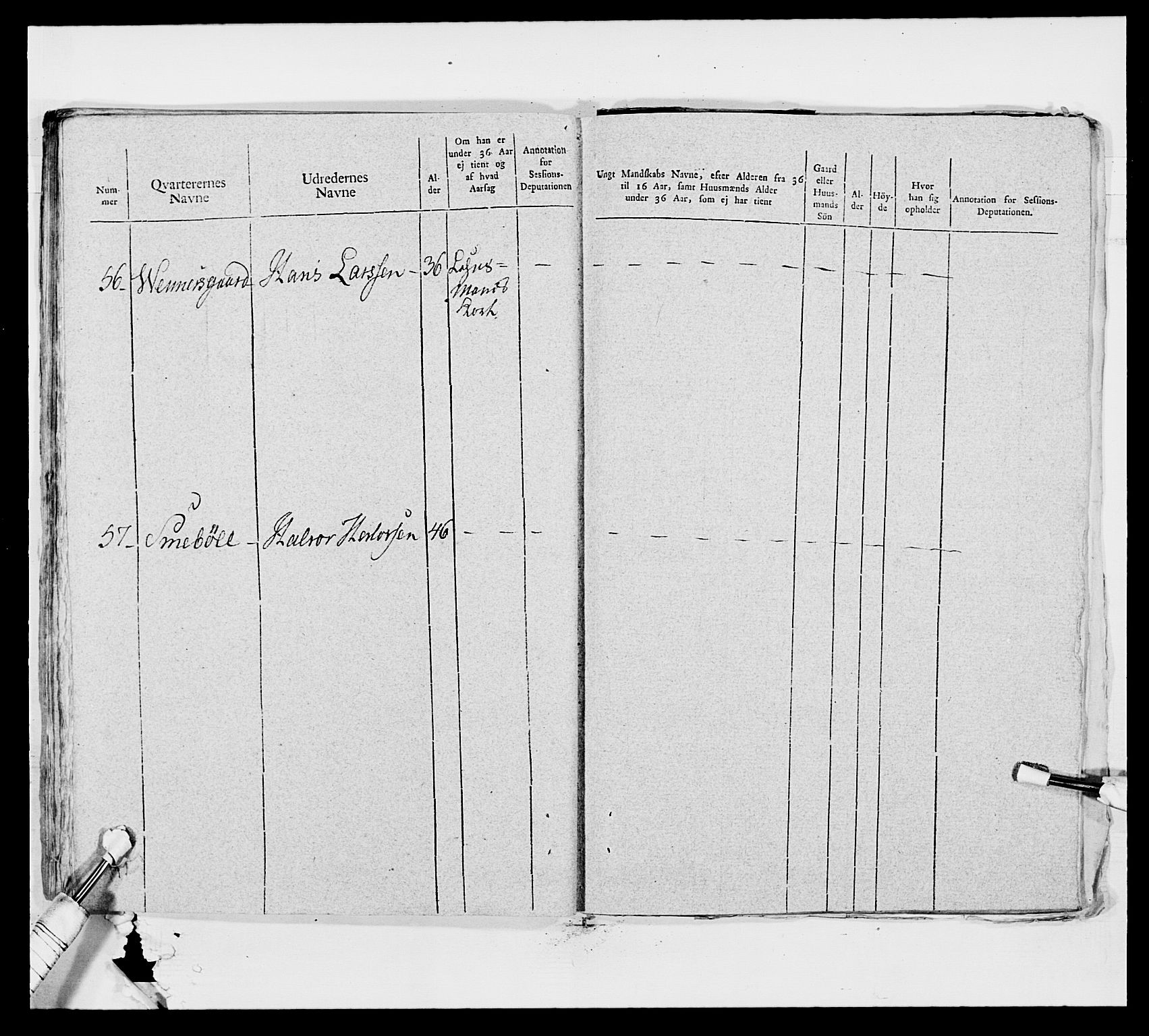 Generalitets- og kommissariatskollegiet, Det kongelige norske kommissariatskollegium, AV/RA-EA-5420/E/Eh/L0011: Smålenske dragonregiment, 1795-1807, p. 277