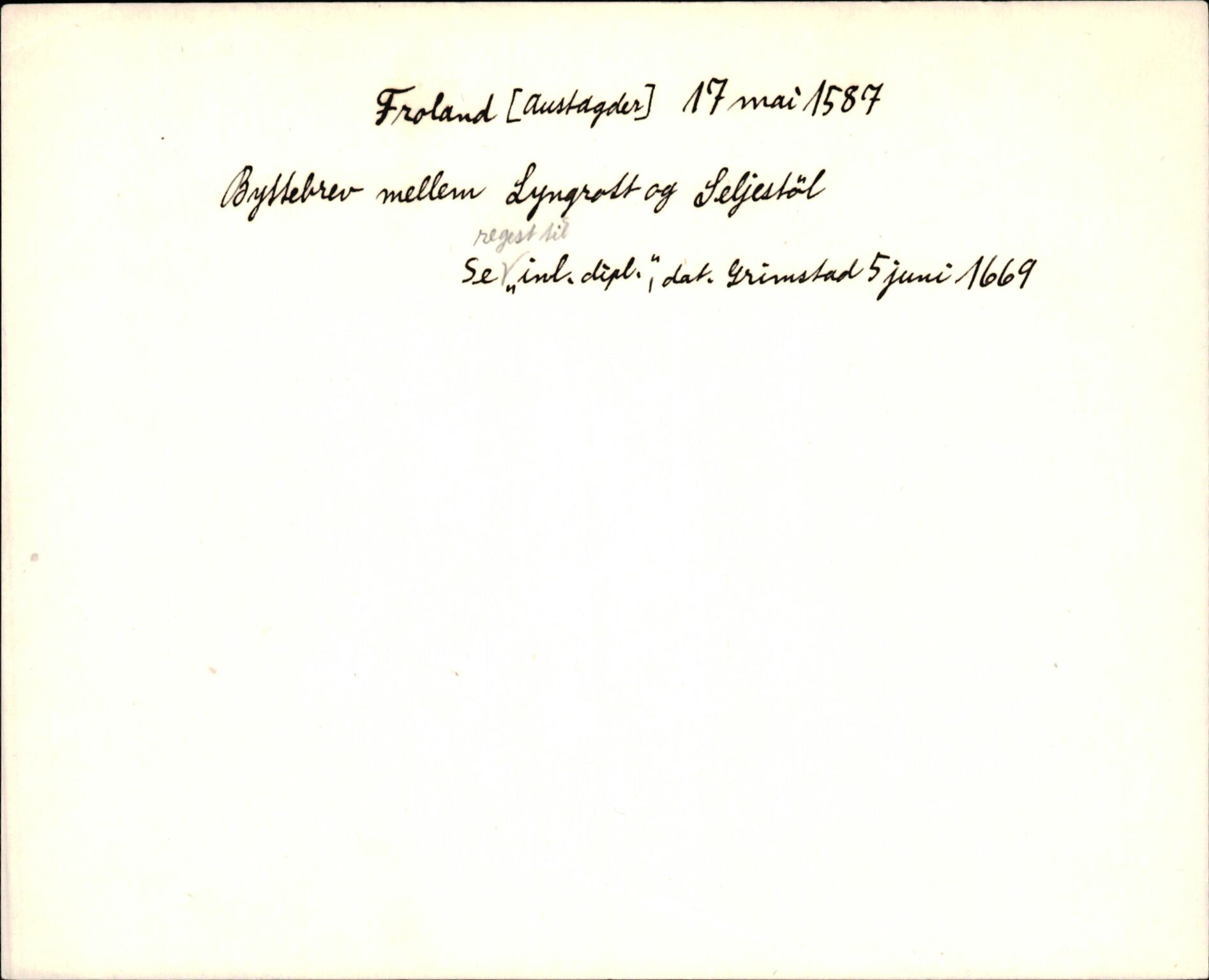 Riksarkivets diplomsamling, AV/RA-EA-5965/F35/F35d/L0001: Innlånte diplomer, seddelregister, 1316-1591, p. 599