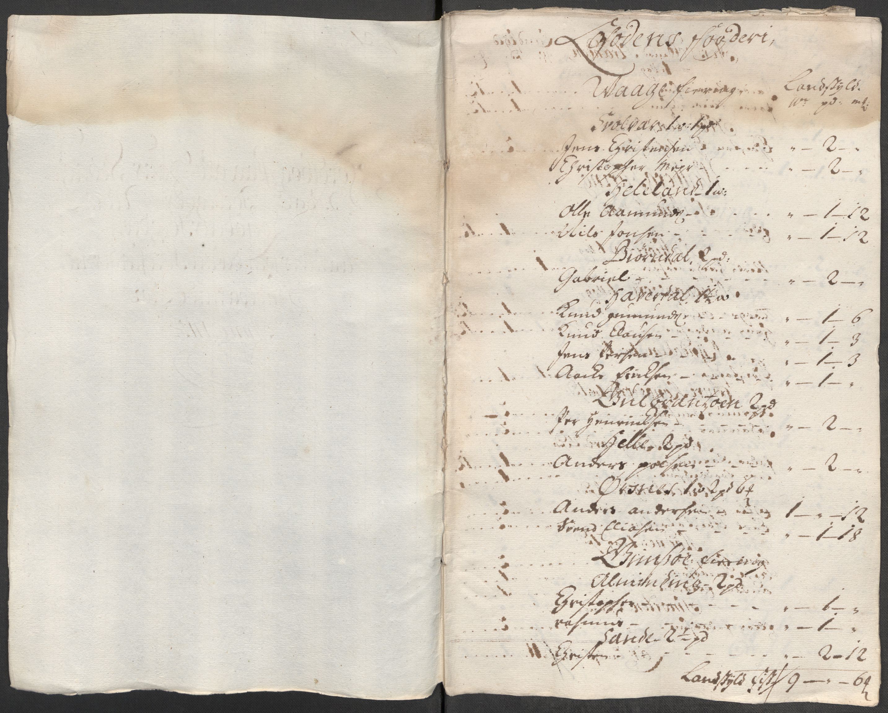 Rentekammeret inntil 1814, Reviderte regnskaper, Fogderegnskap, RA/EA-4092/R67/L4681: Fogderegnskap Vesterålen, Andenes og Lofoten, 1715, p. 138