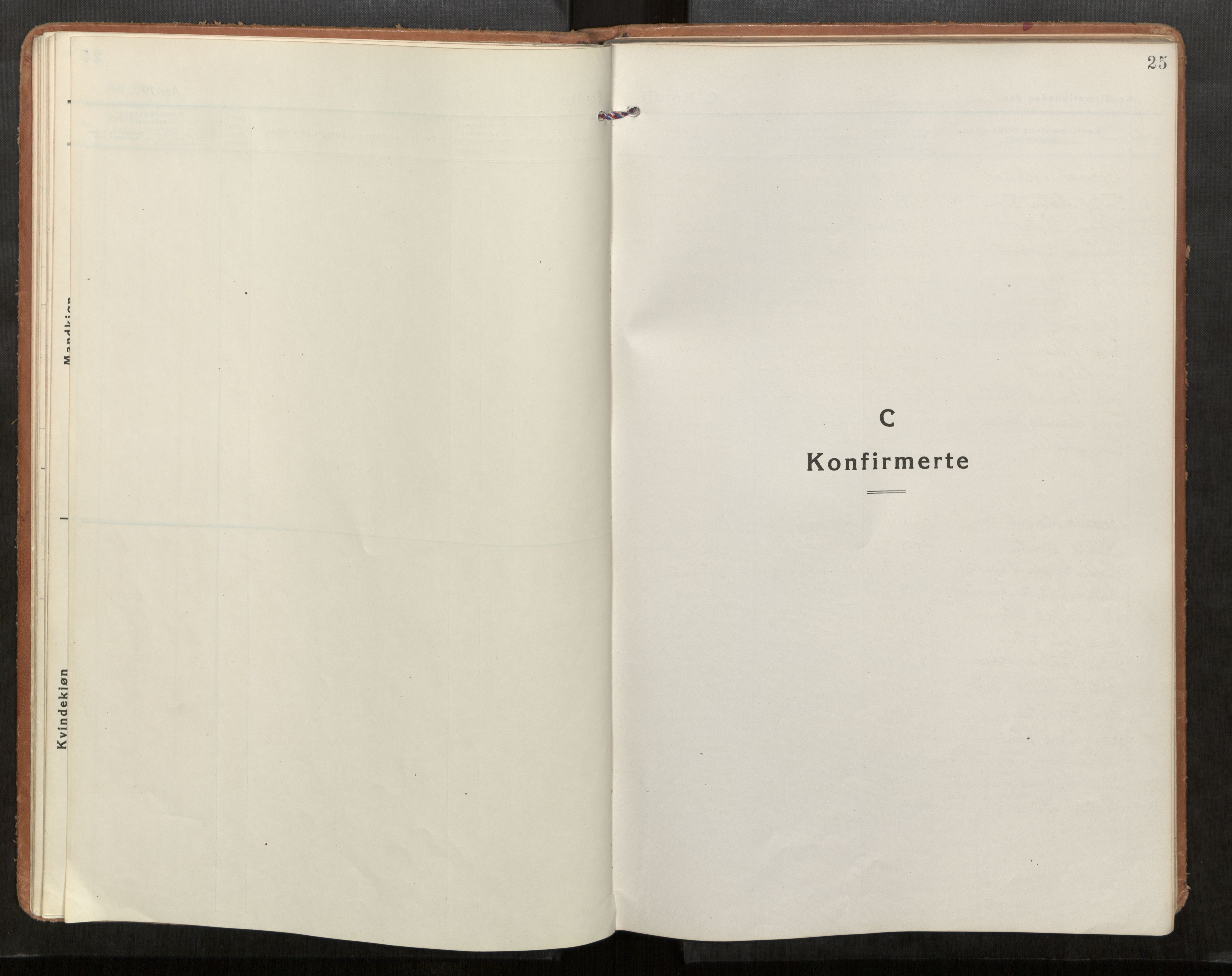 Stod sokneprestkontor, SAT/A-1164/1/I/I1/I1a/L0005: Parish register (official) no. 5, 1923-1932, p. 25