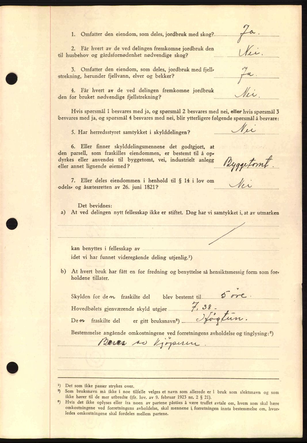 Romsdal sorenskriveri, AV/SAT-A-4149/1/2/2C: Mortgage book no. A13, 1942-1943, Diary no: : 398/1943