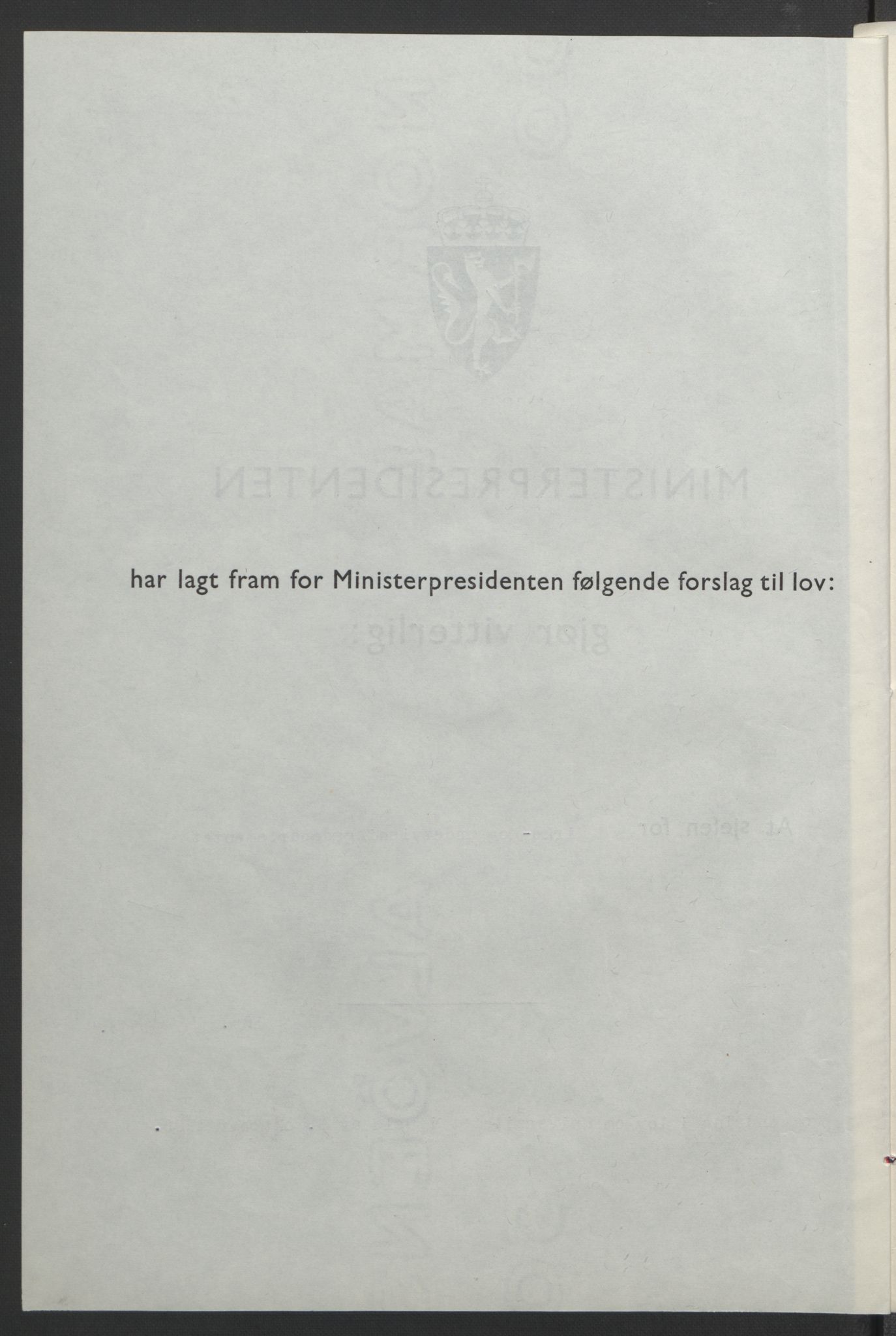 NS-administrasjonen 1940-1945 (Statsrådsekretariatet, de kommisariske statsråder mm), RA/S-4279/D/Db/L0099: Lover, 1943, p. 64